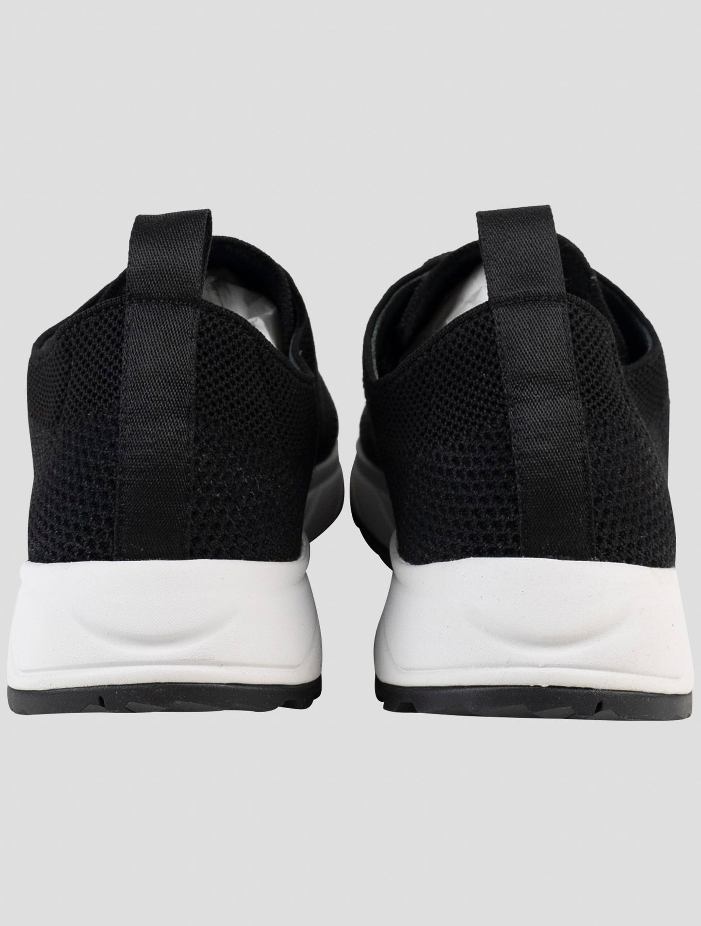 Kiton Black Pl Tpu Wool Sneakers