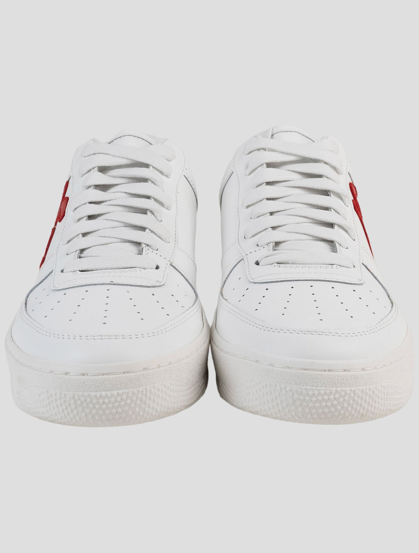 Kiton White Leather Sneakers