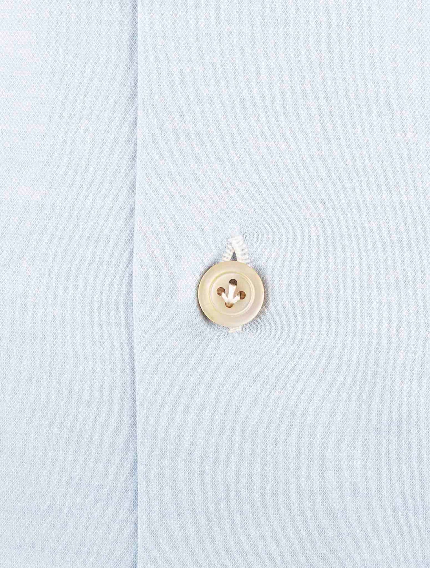 Kiton Light Blue Cotton Shirt