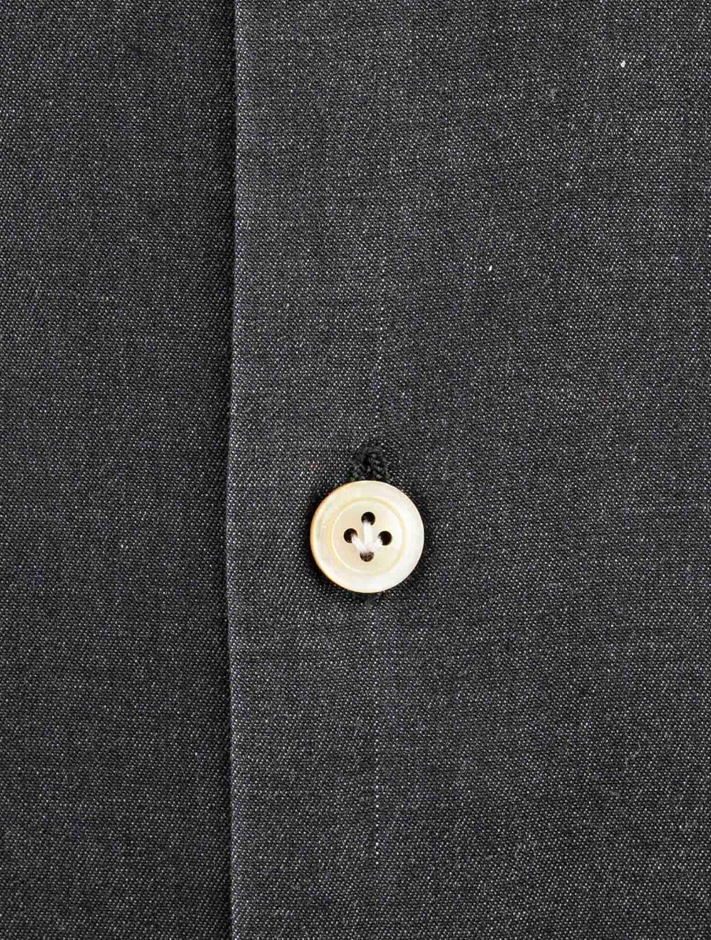 Kiton Dark Gray Cotton Ea Shirt