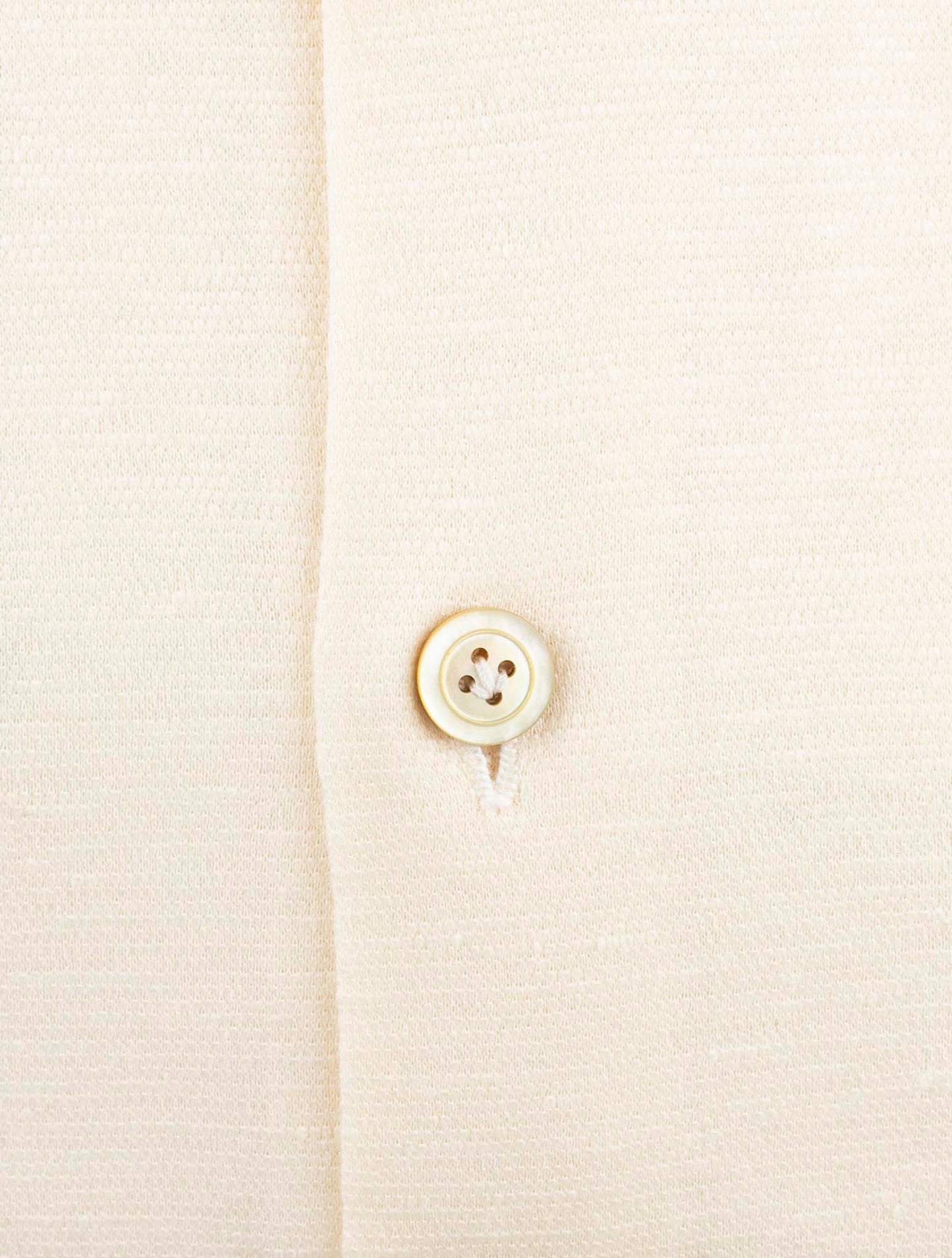 Kiton Yellow Linen Cotton Shirt