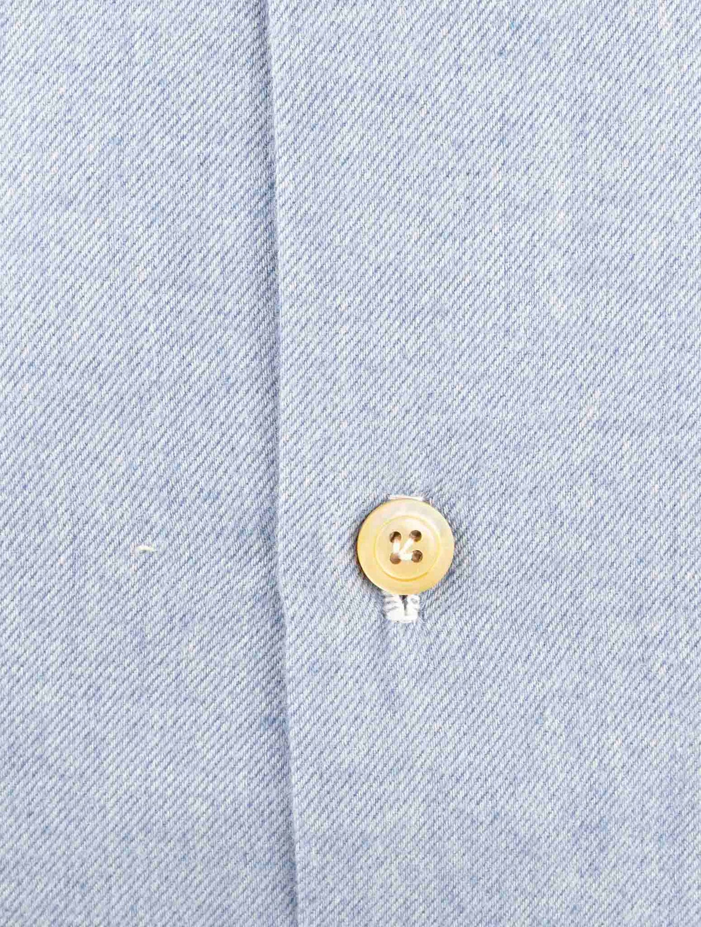 Kiton Light Blue Cotton Shirt