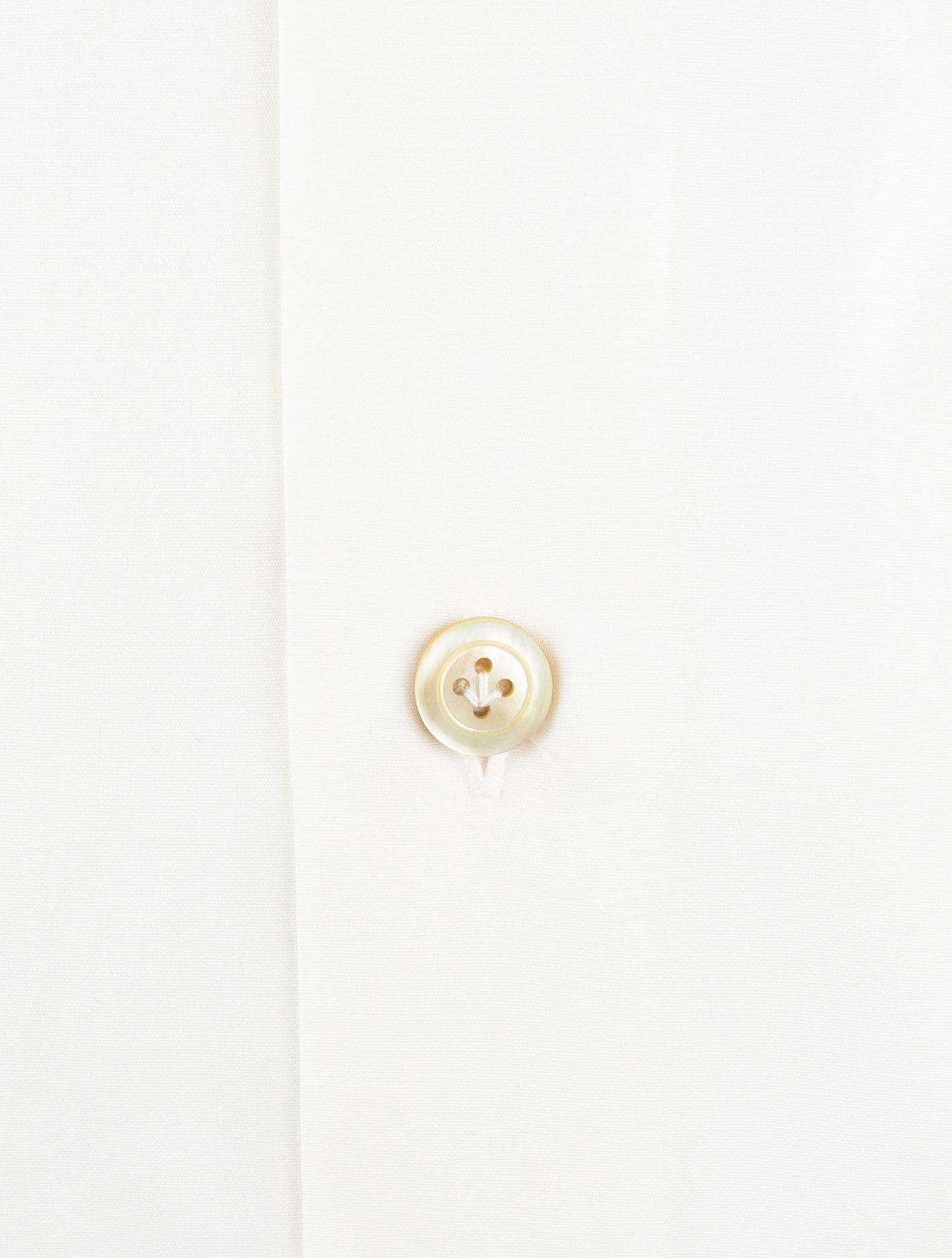 Kiton White Cotton Shirt