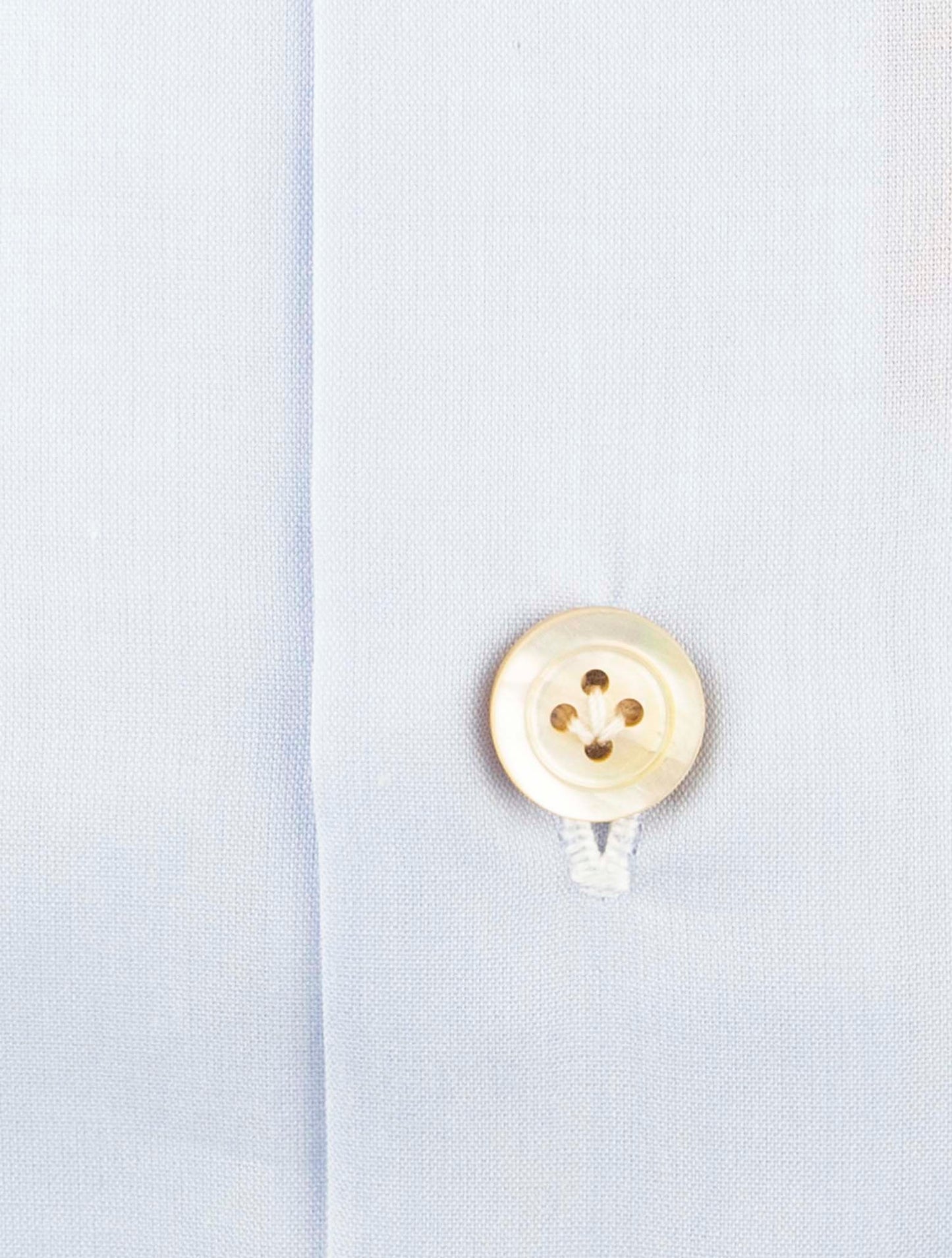 Kiton Light Blue Cotton Shirt