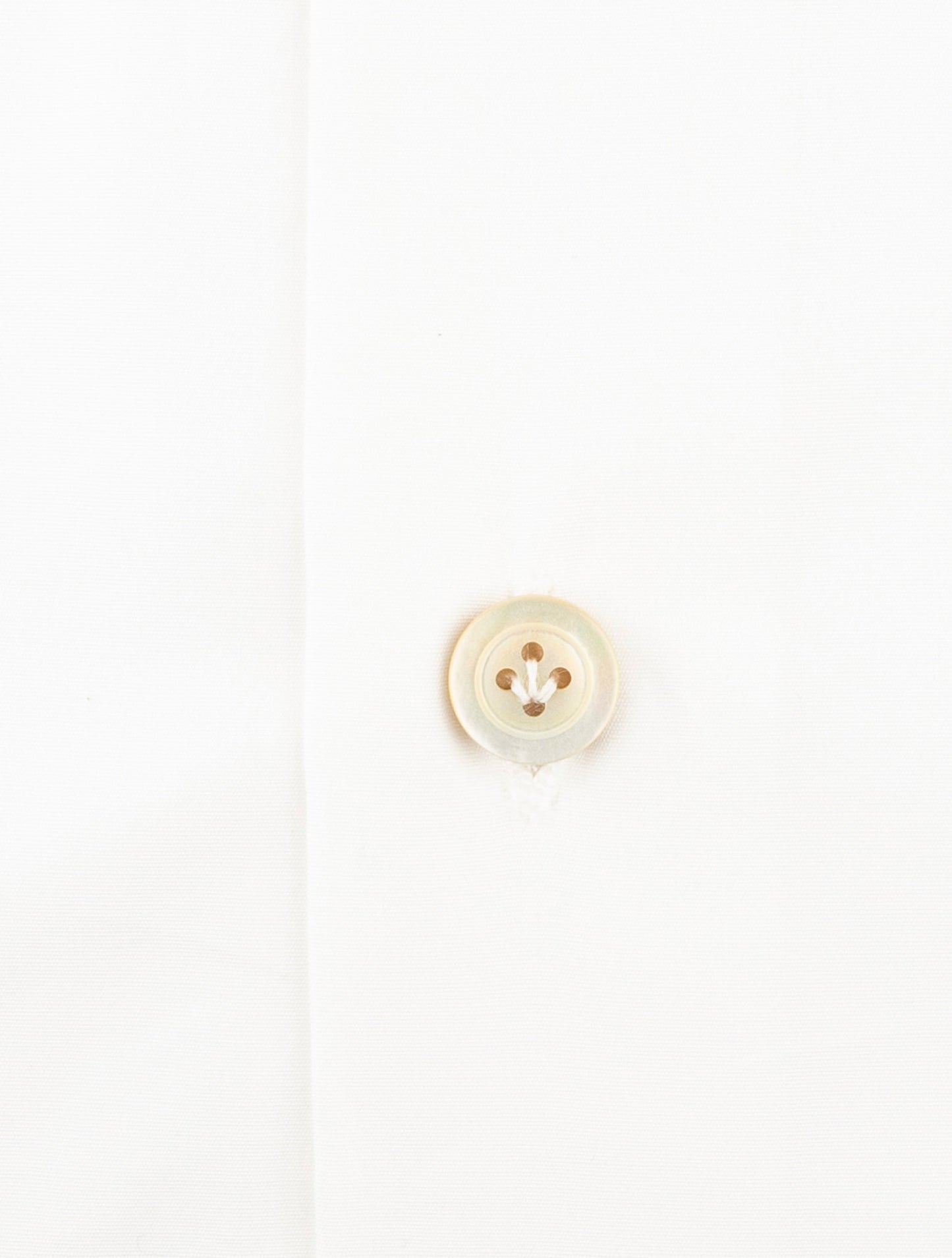 Kiton White Cotton Shirt