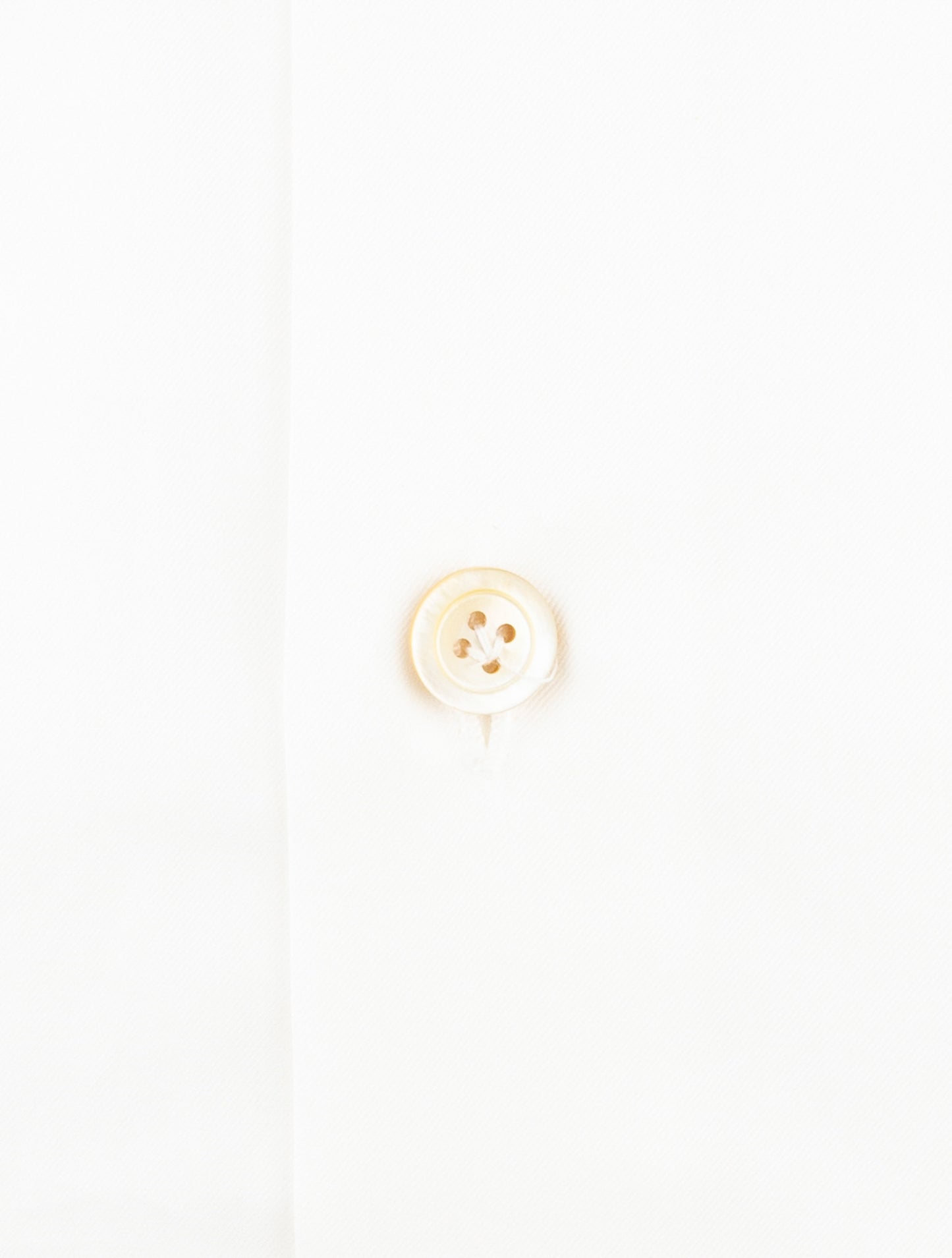Kiton White Cotton Shirt