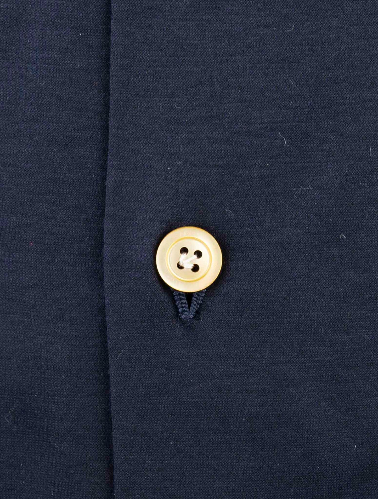Kiton Black Cotton Shirt