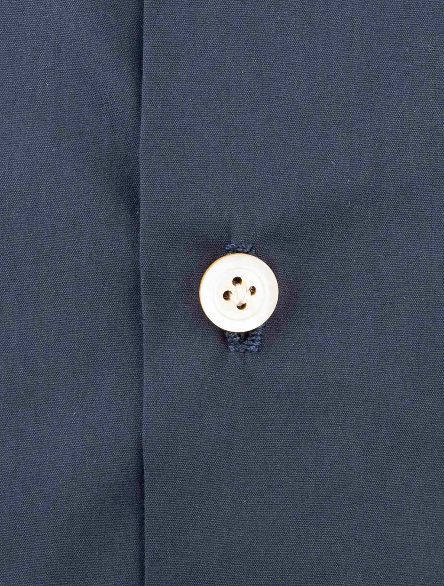 Kiton Blue Cotton Pa Ea Shirt