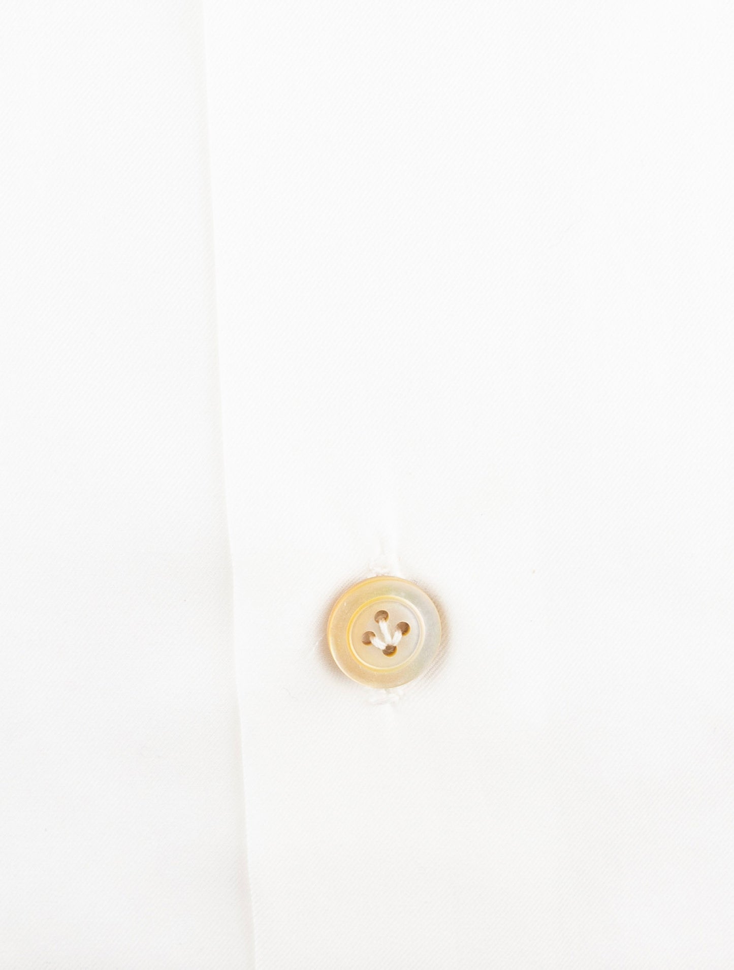 Kiton White Cotton Shirt