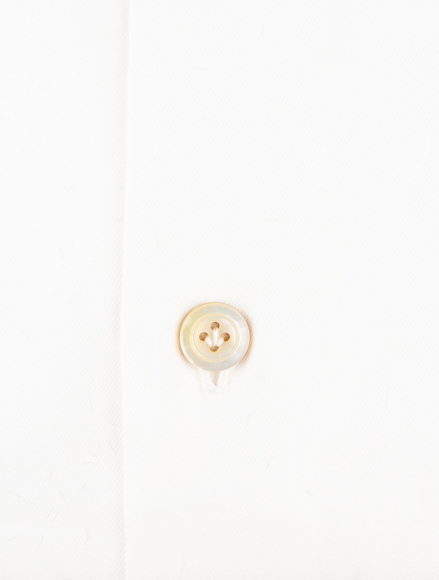 Kiton White Cotton Shirt