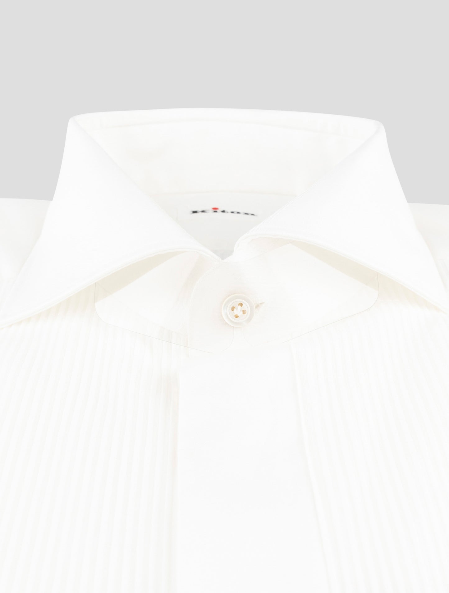 Kiton White Cotton Shirt