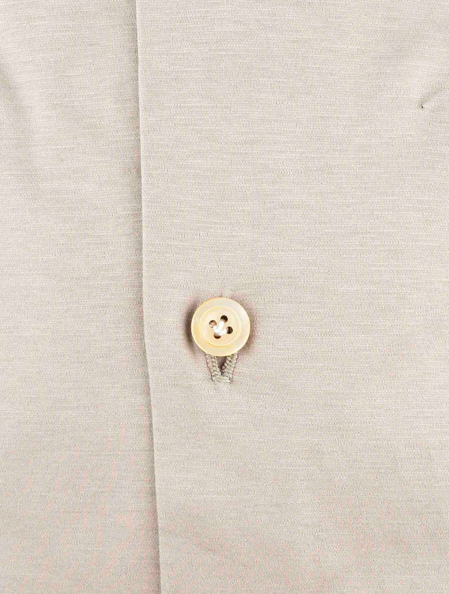 Kiton Brown Cotton Shirt