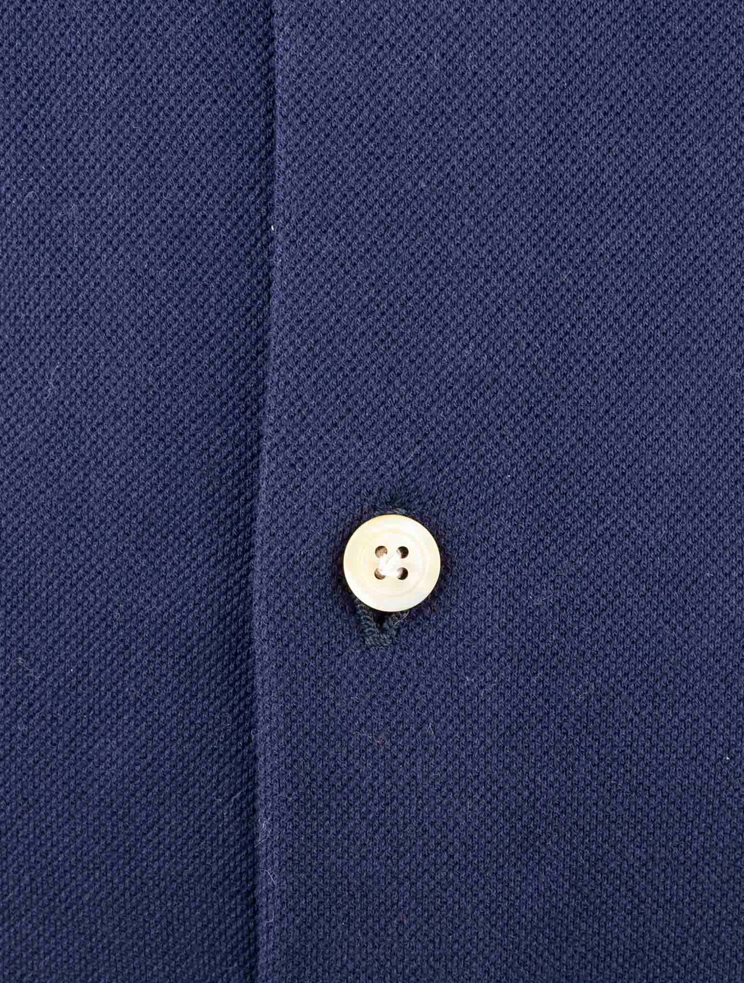 Kiton Blue Cotton Shirt