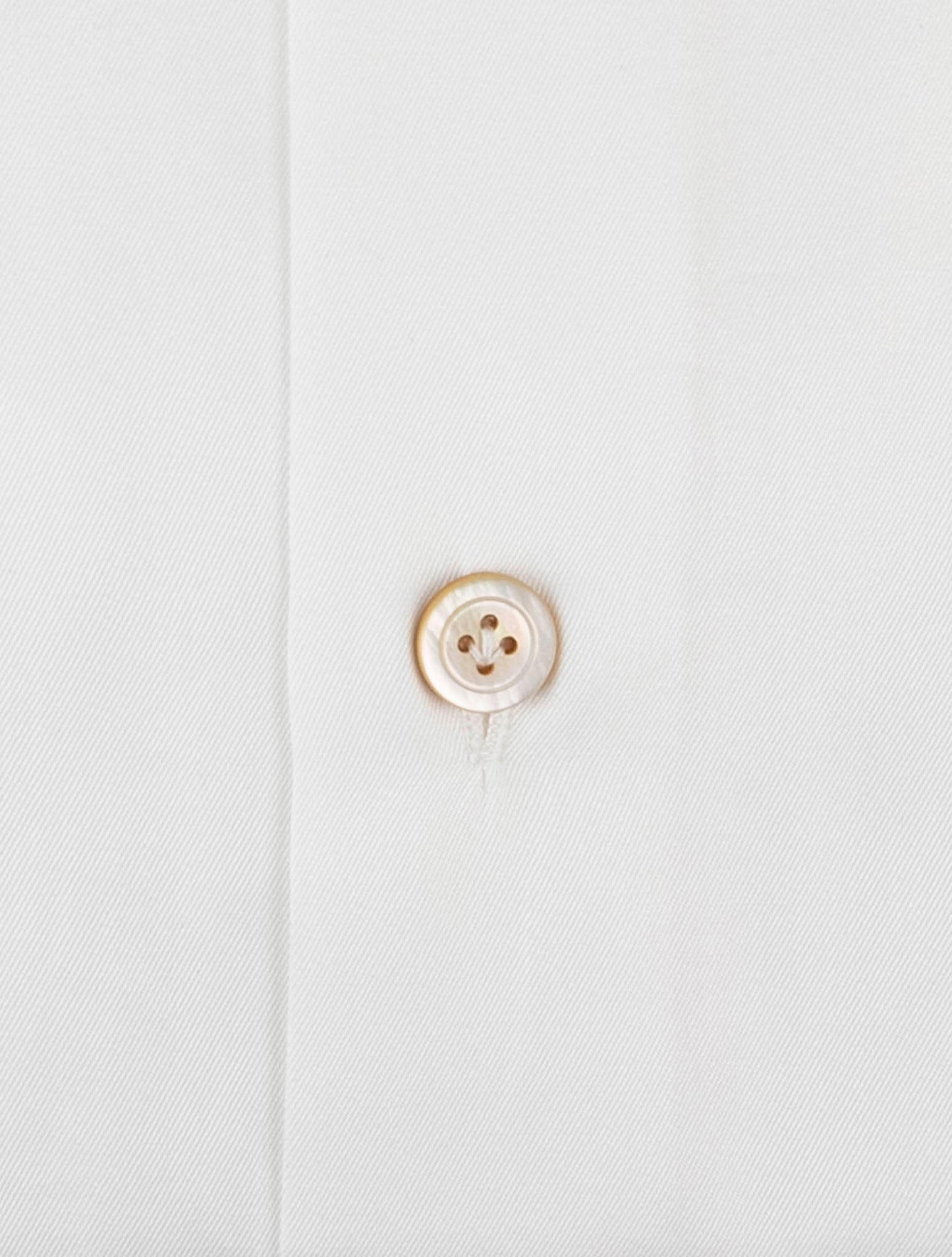 Kiton White Cotton Shirt