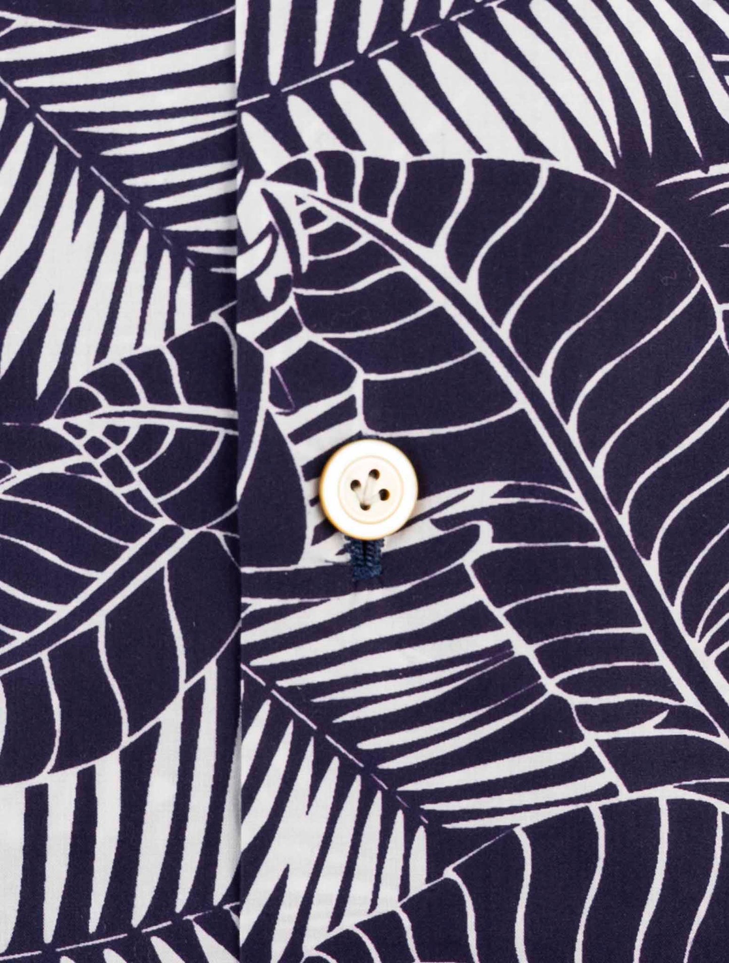Kiton Blue Cotton Shirt