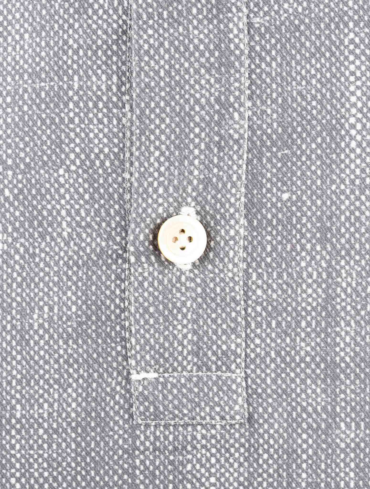 Kiton Gray Cotton Sweater Polo