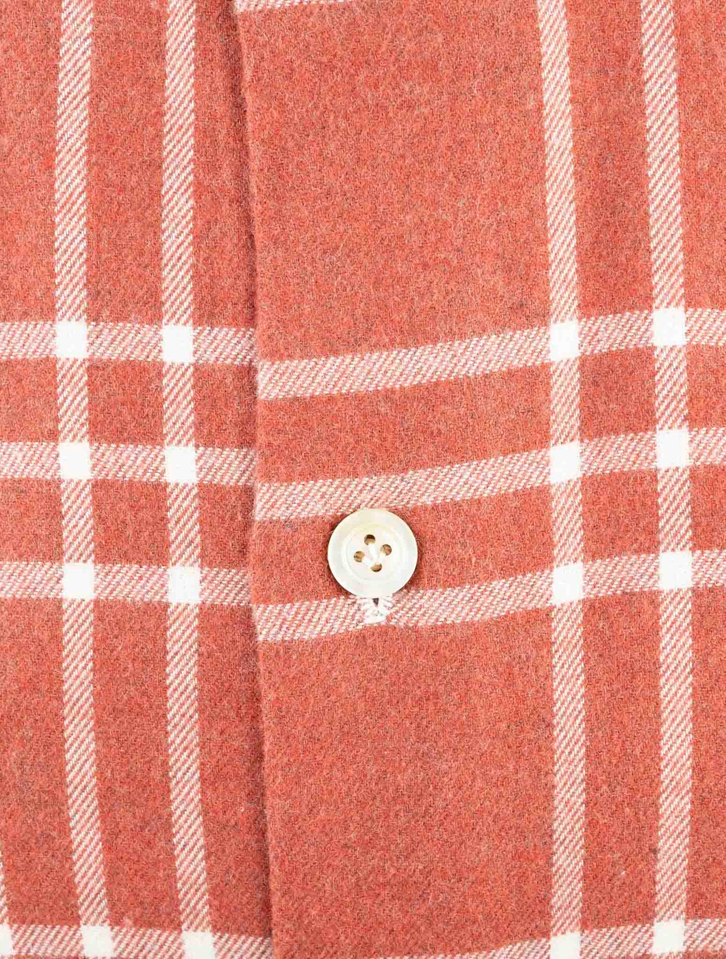 Kiton Burgundy Cotton Shirt