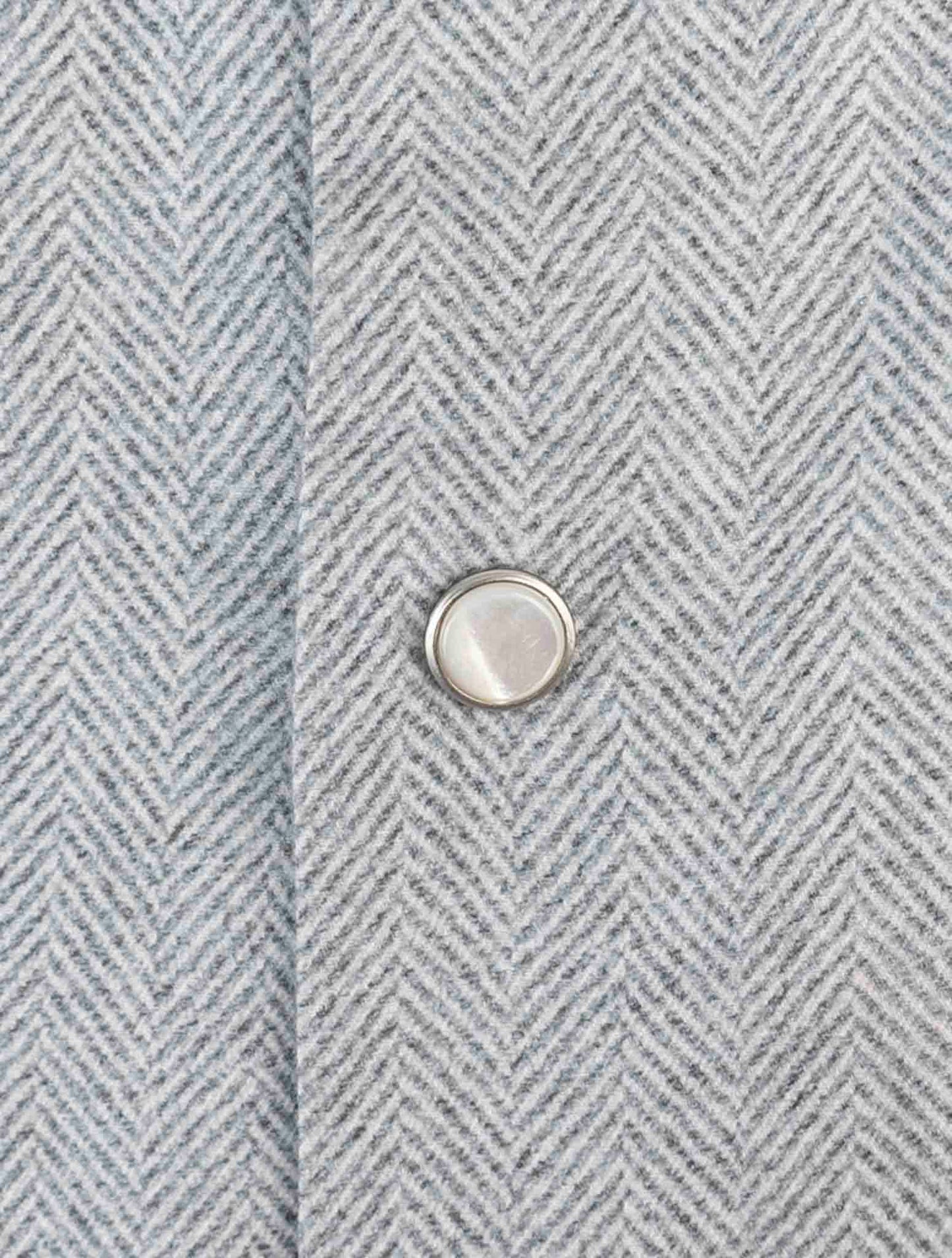 Kiton Gray Cotton Shirt