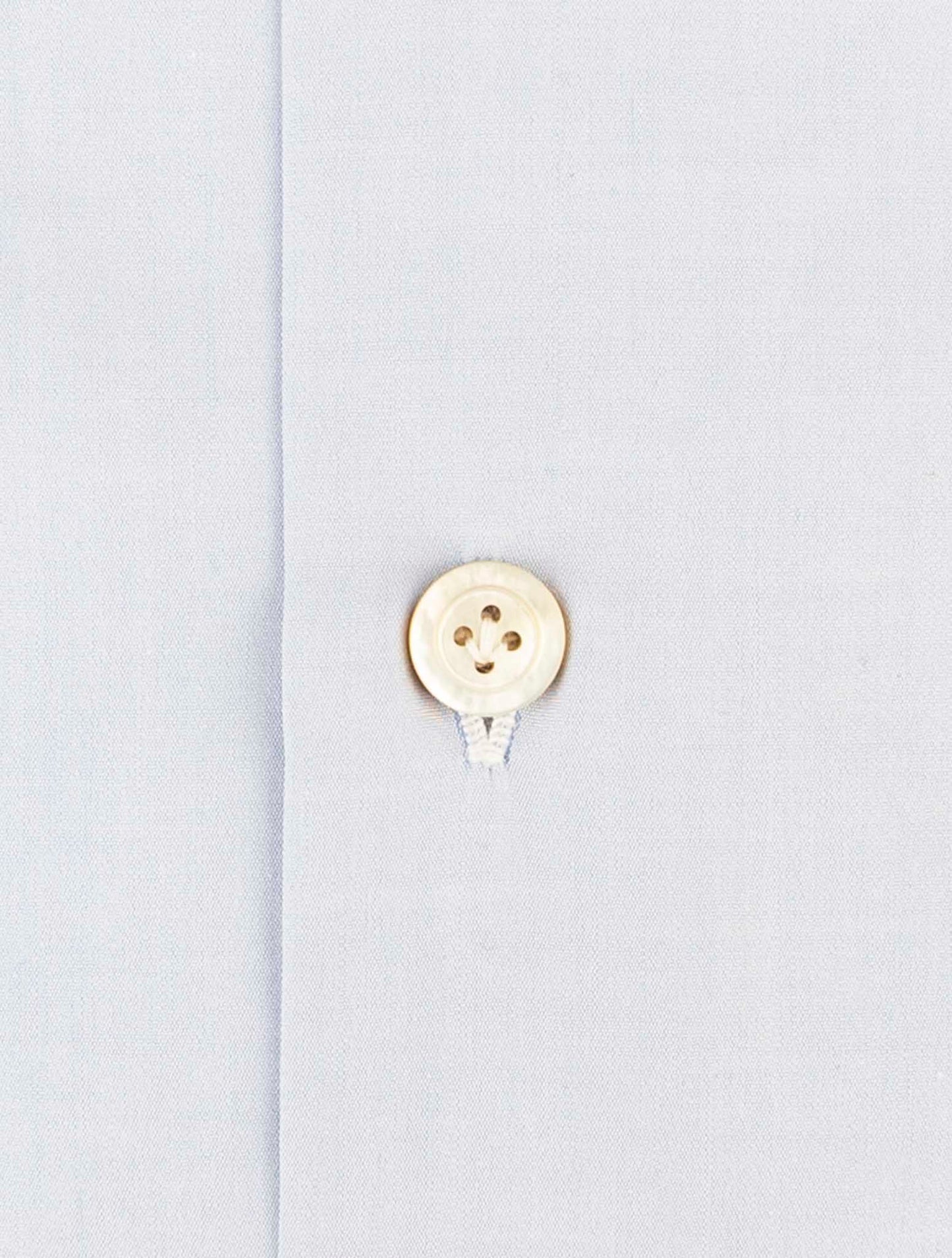Kiton Light Blue Cotton Shirt