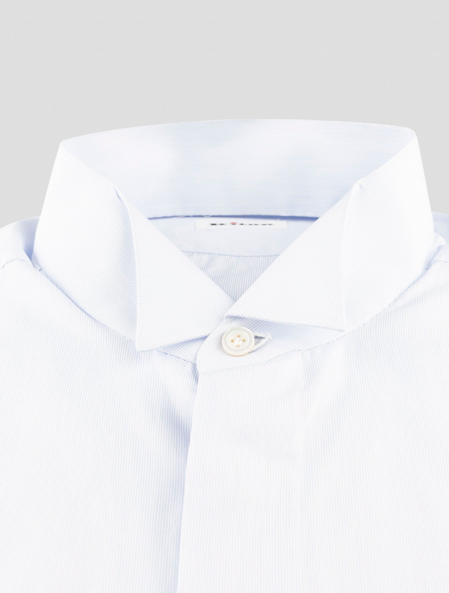 Kiton Light Blue Cotton Shirt