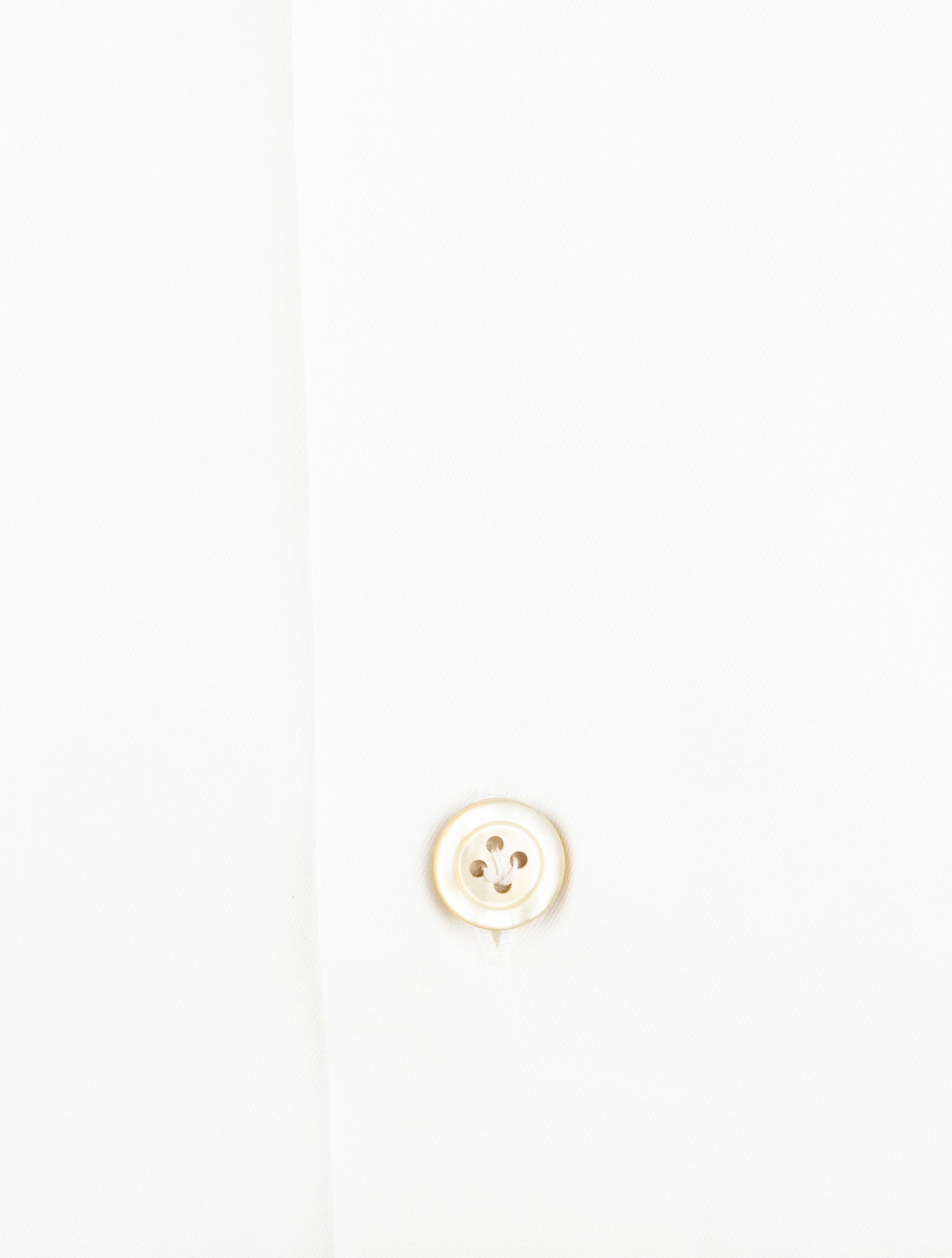 Kiton White Cotton Shirt
