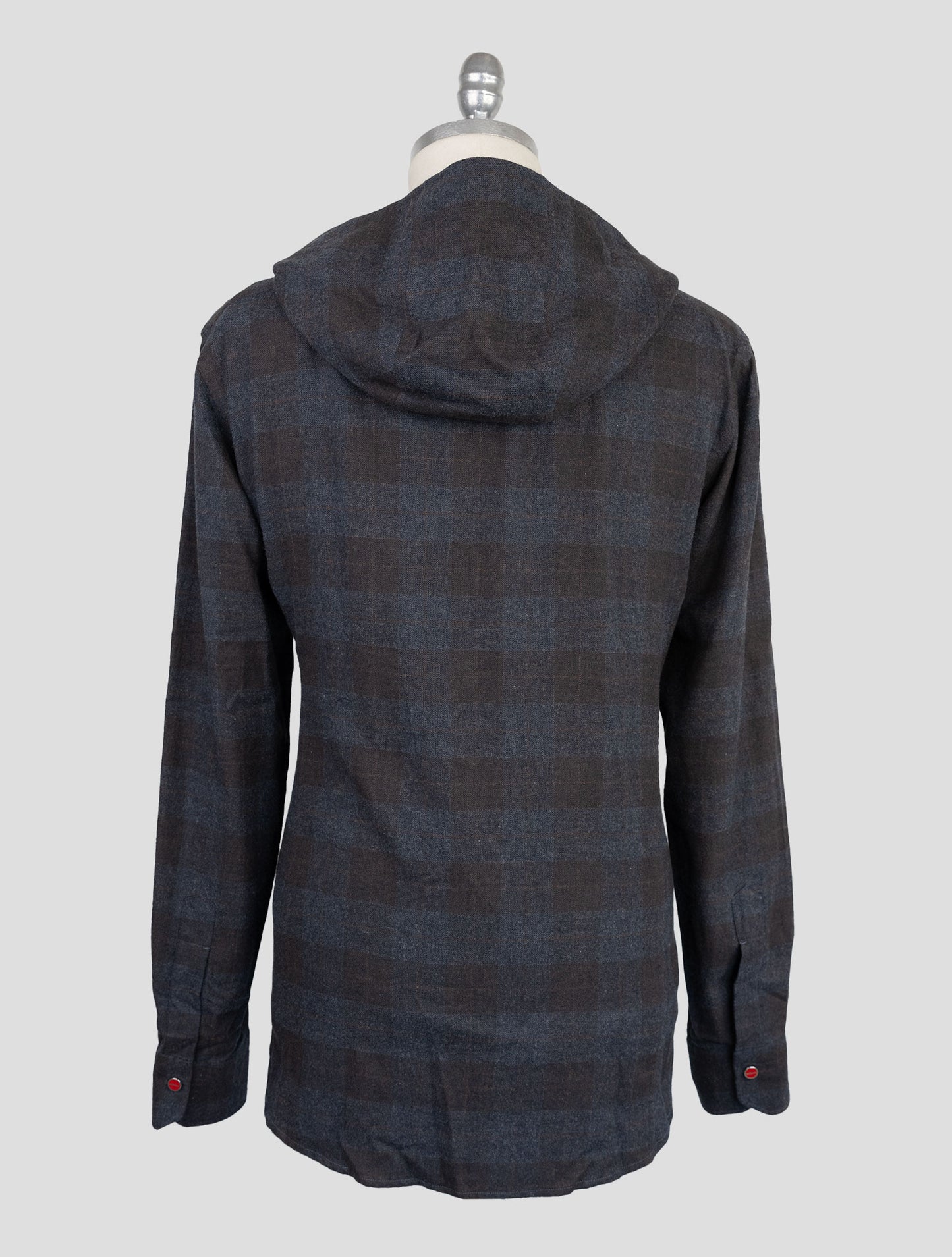 Kiton Dark Gray Cotton Shirt
