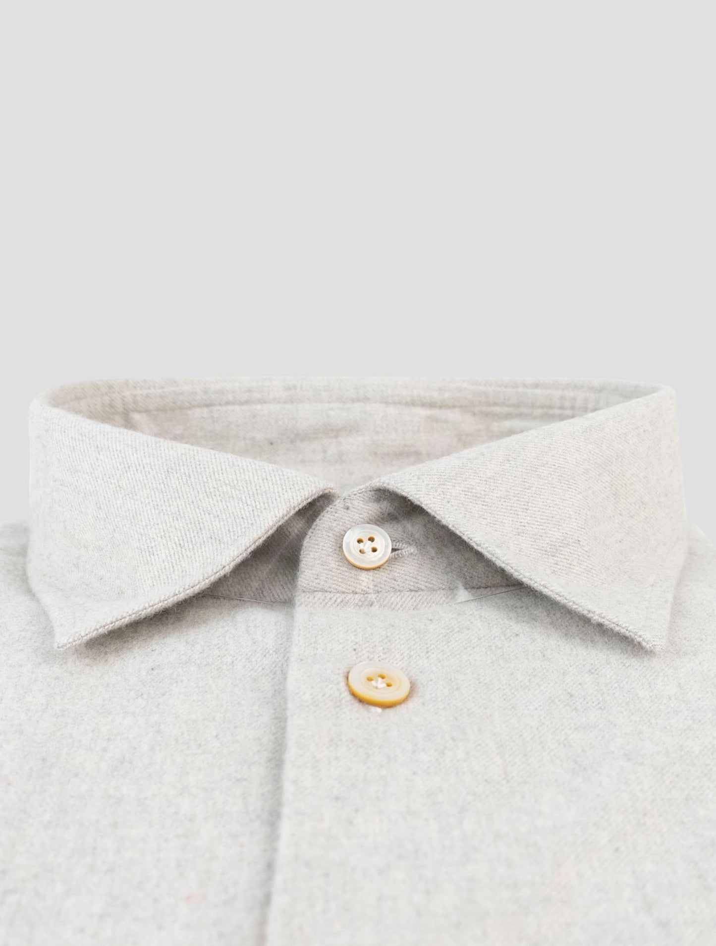 Kiton Beige Cotton Shirt