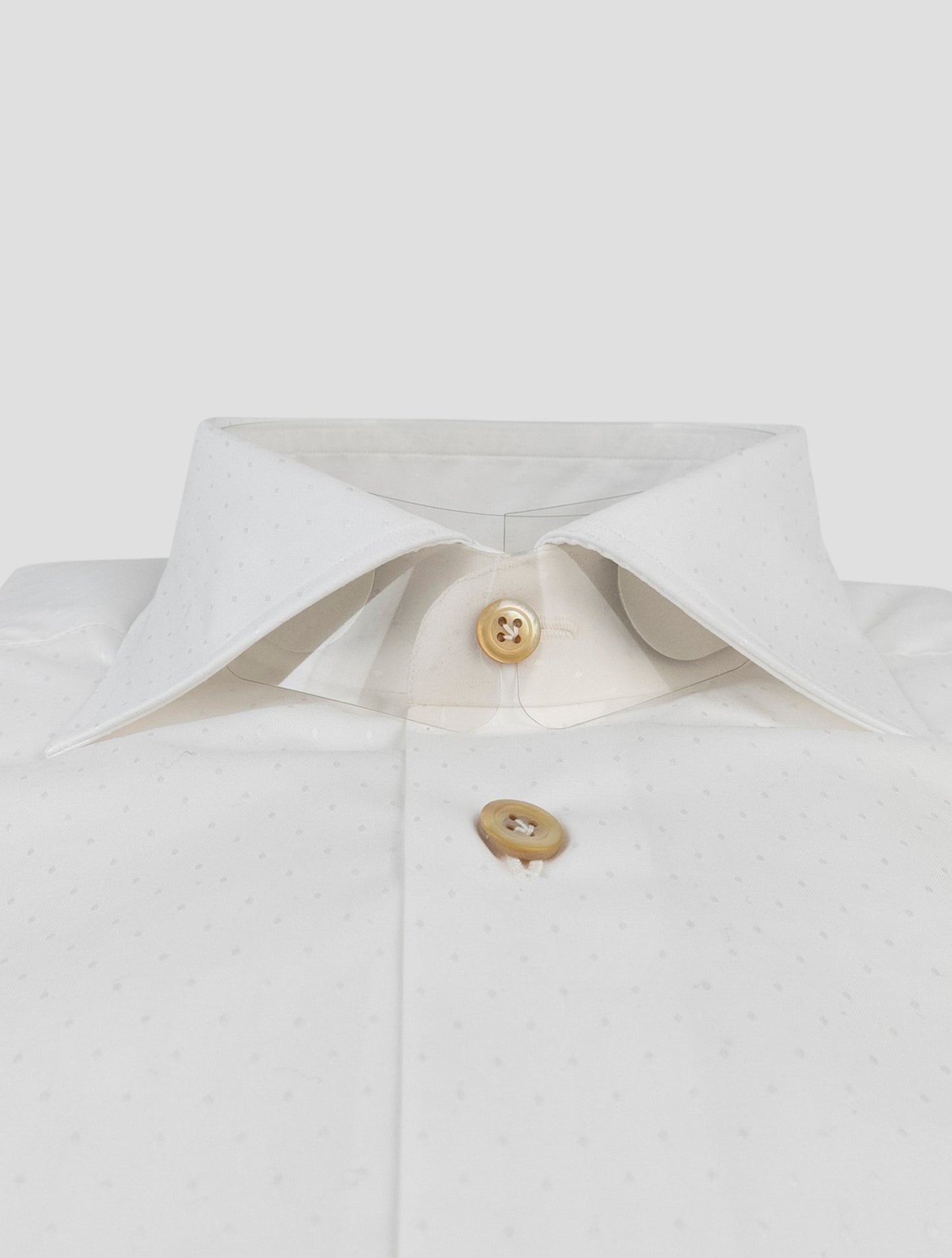 Kiton White Cotton Shirt