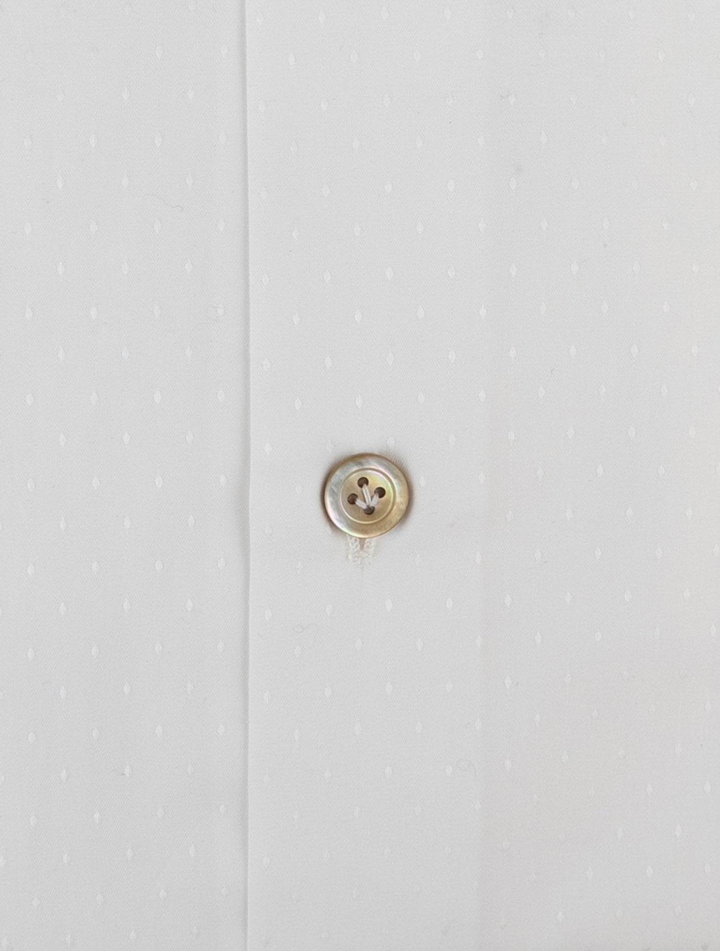 Kiton White Cotton Shirt