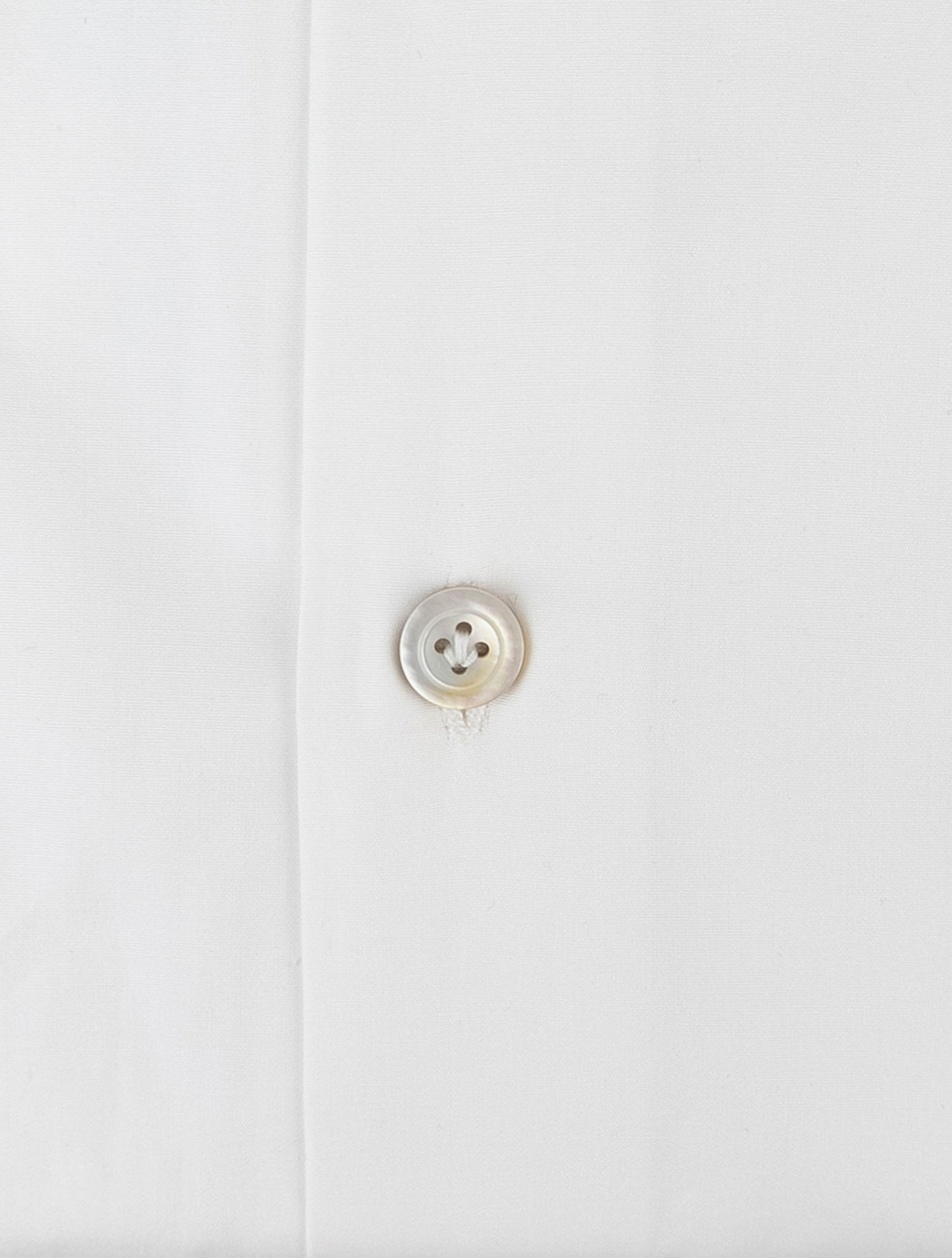 Kiton White Cotton Shirt