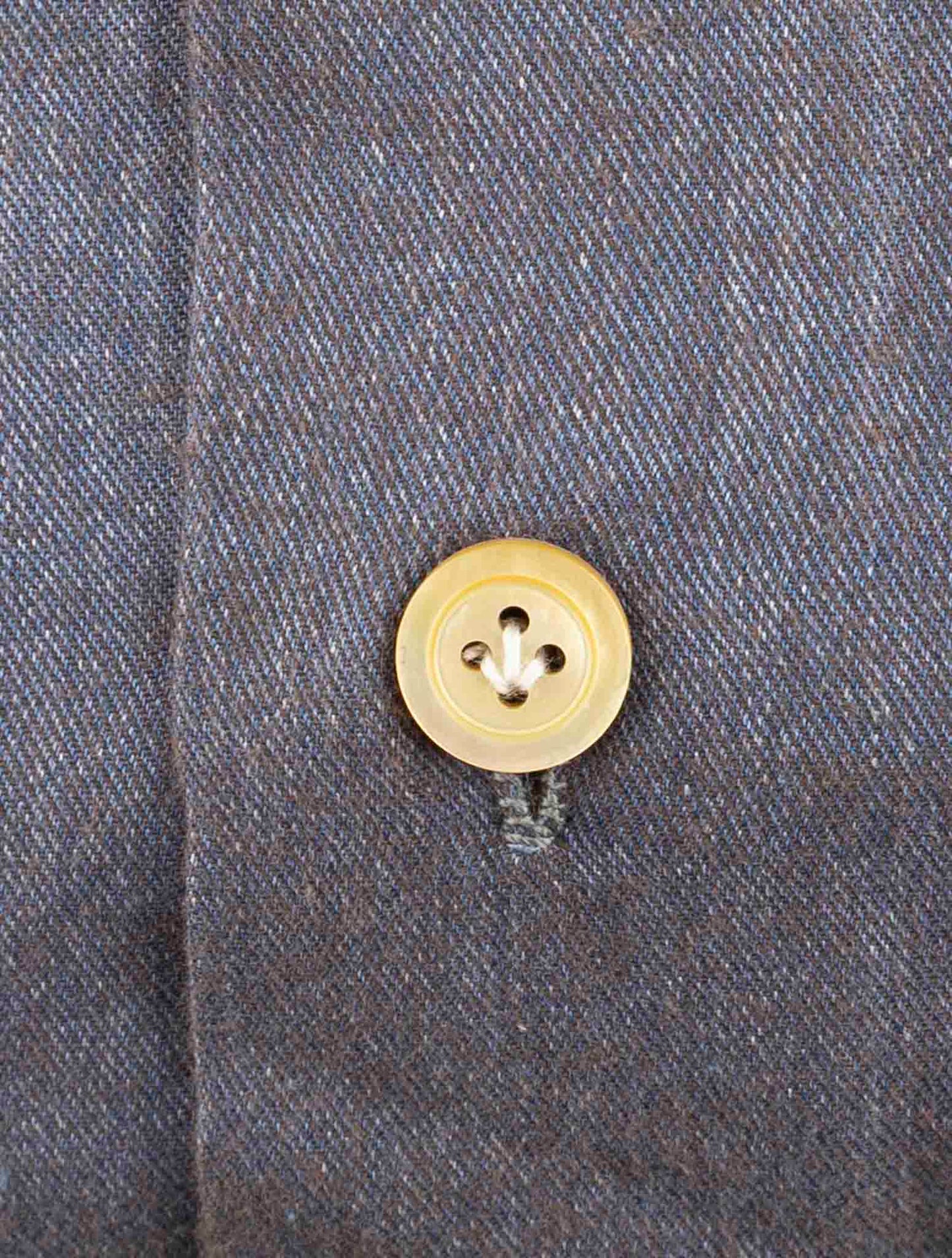 Kiton Gray Cotton Shirt