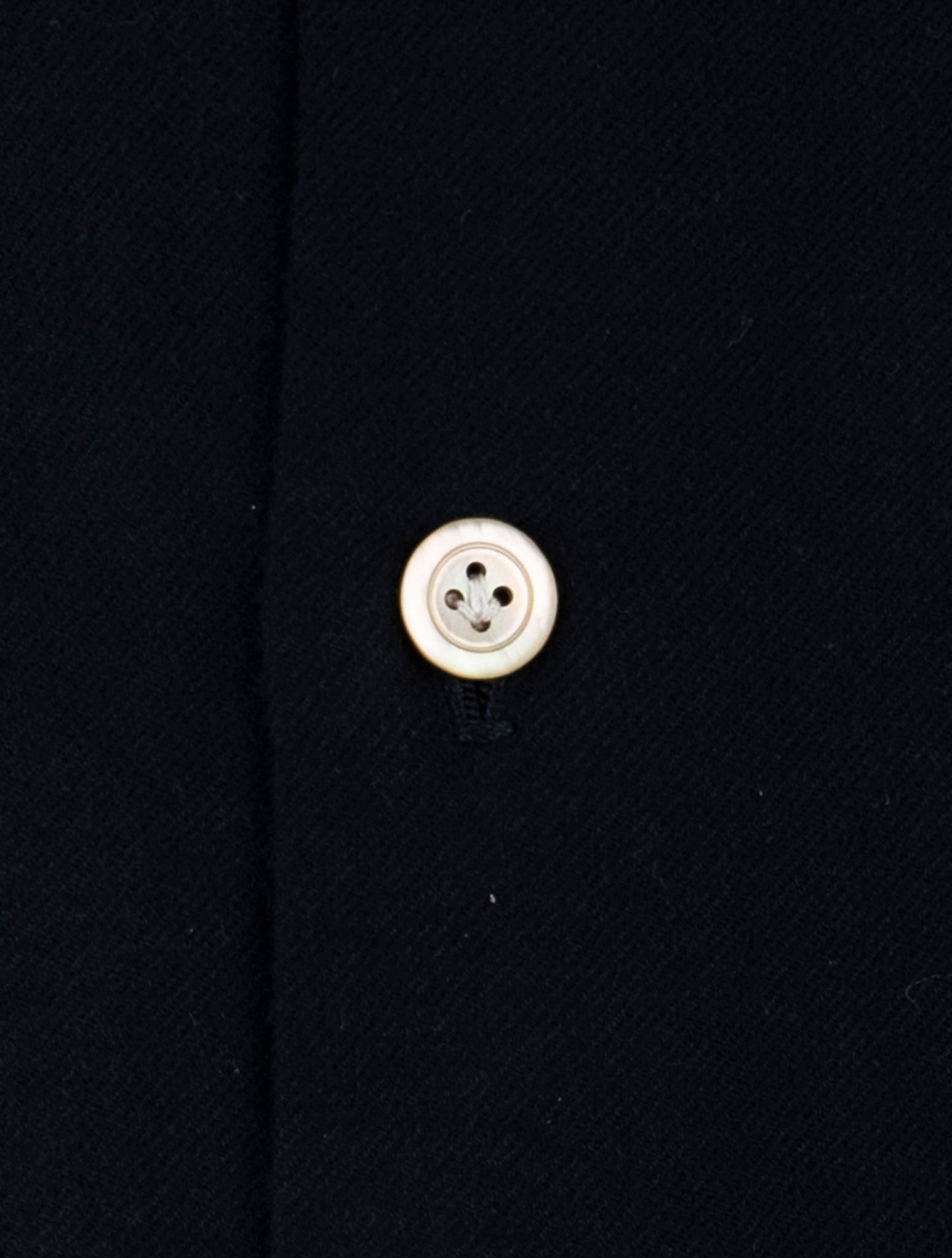 Kiton Blue Cotton Shirt