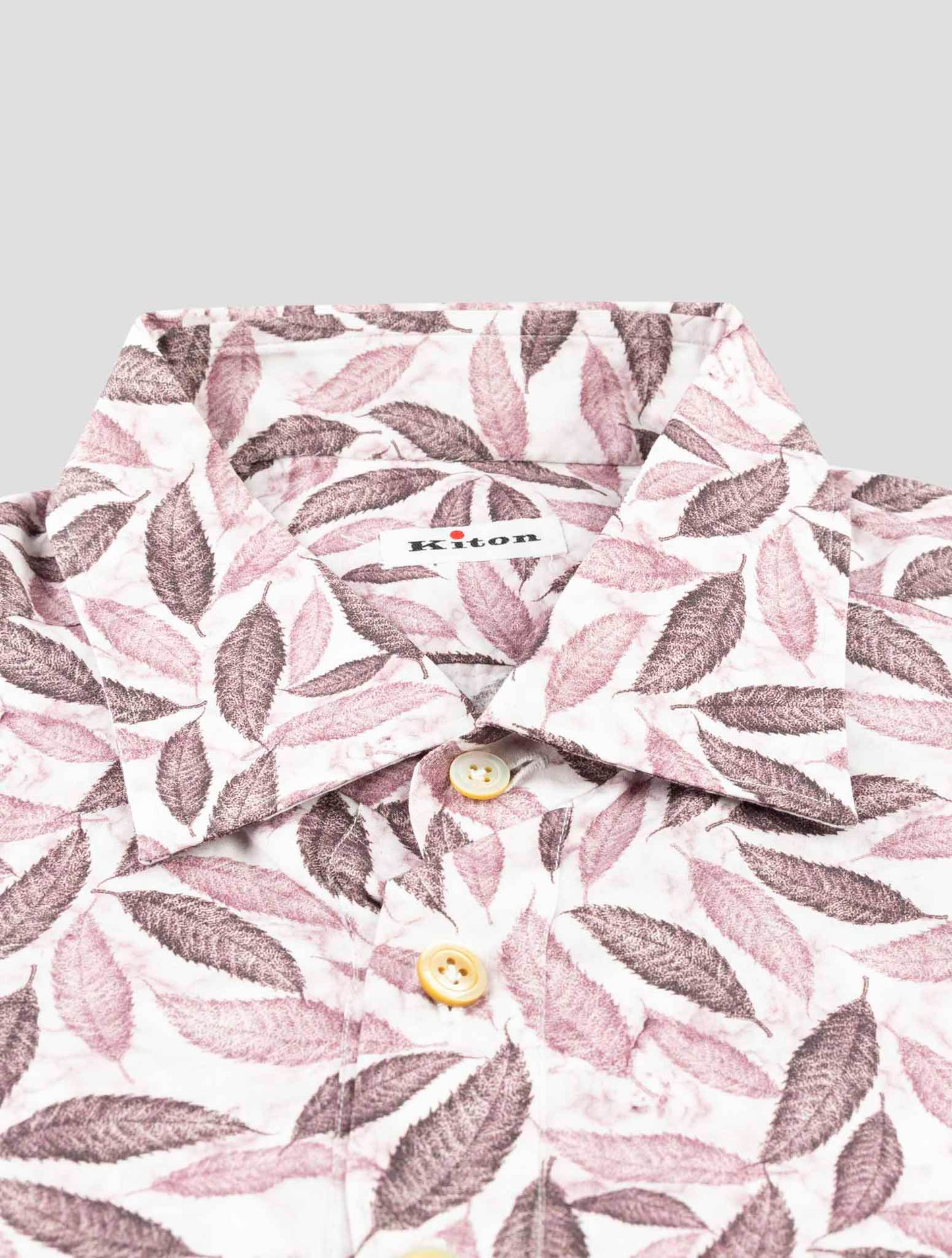 Kiton Pink Cotton Sweater Polo