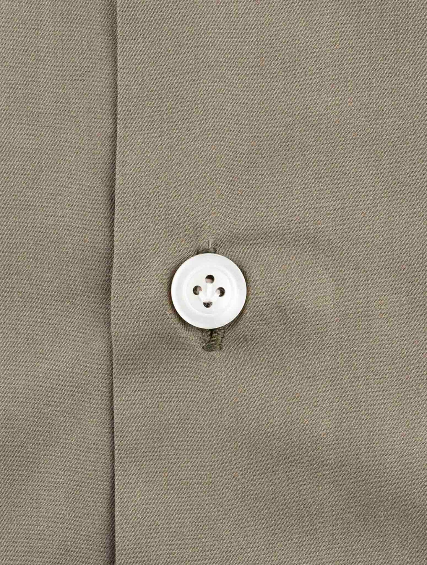Kiton Green Cotton Shirt