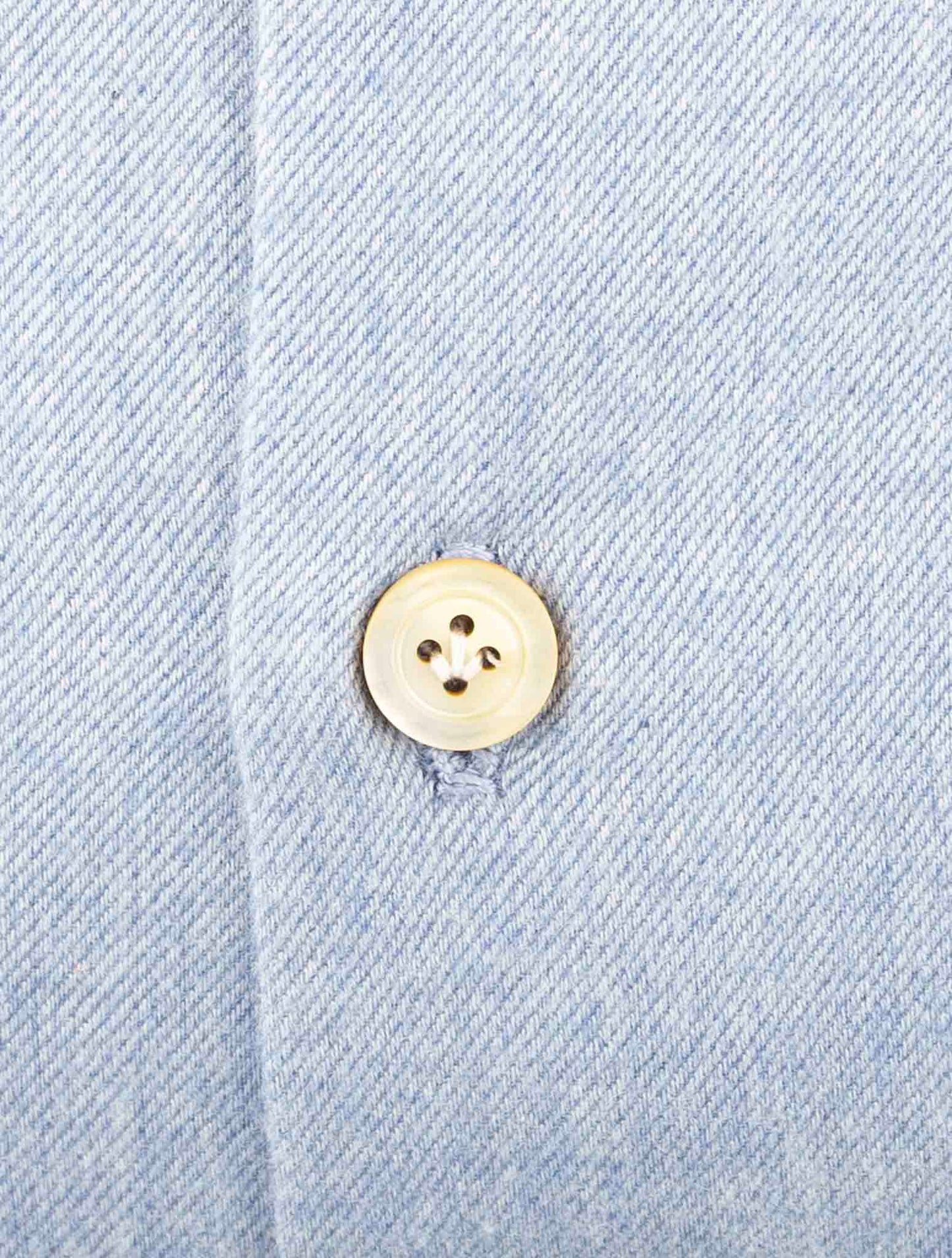 Kiton Light Blue Cotton Shirt