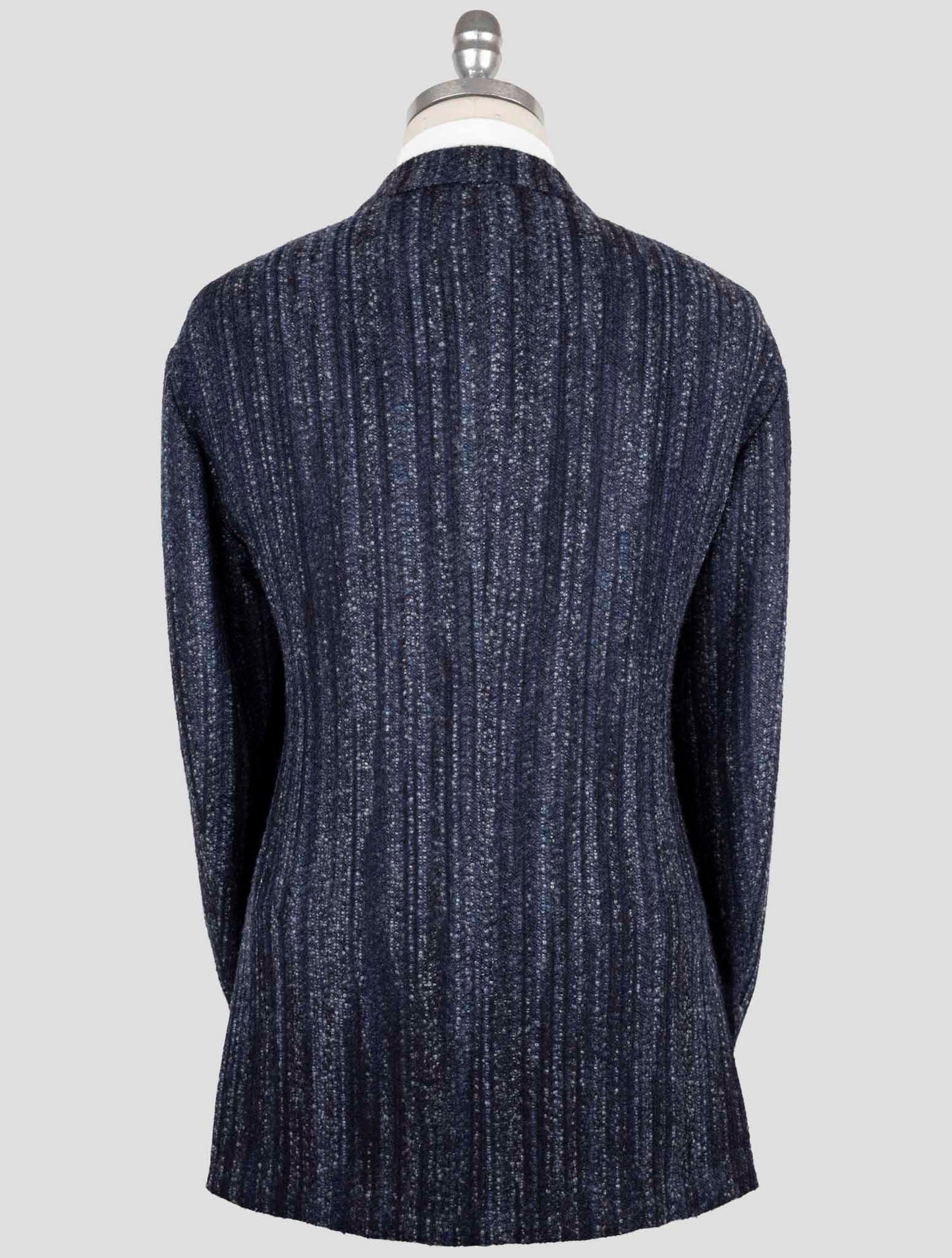 Kiton Blue Cashmere Silk Blazer