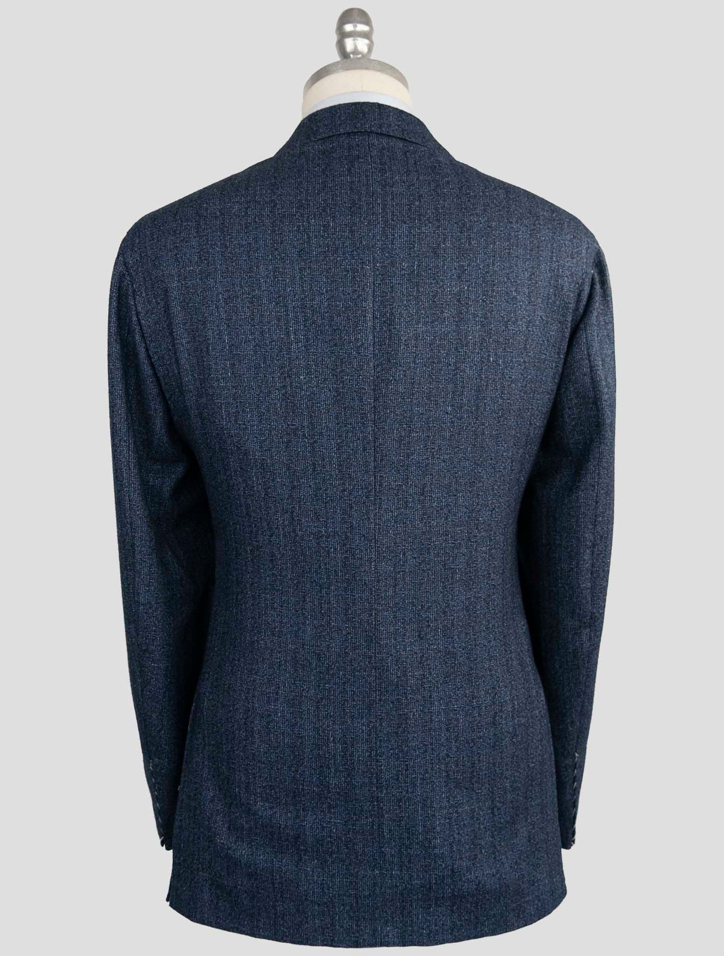 Kiton Blue Cashmere Silk Linen Blazer