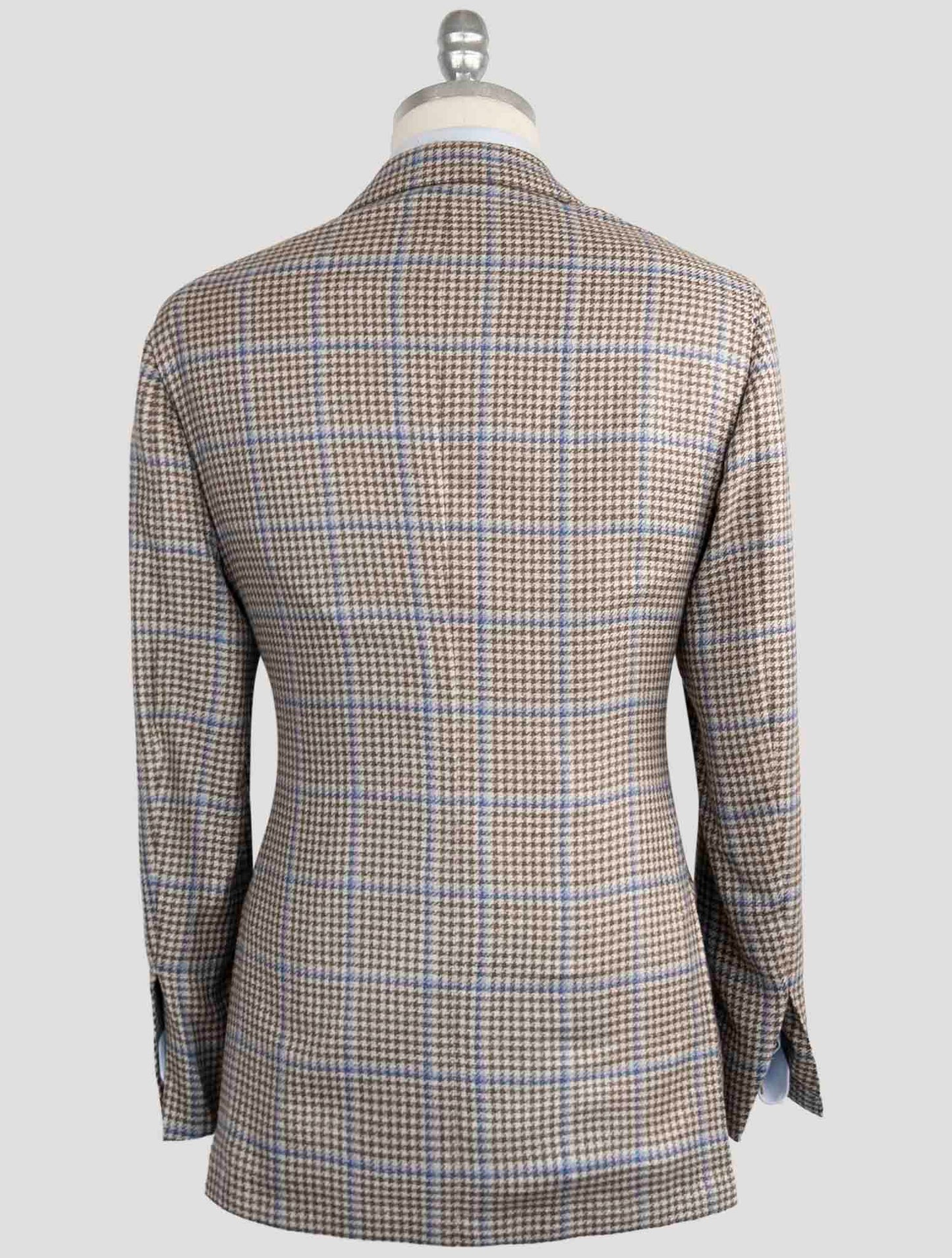 Kiton Brown Cashmere Silk Linen Blazer