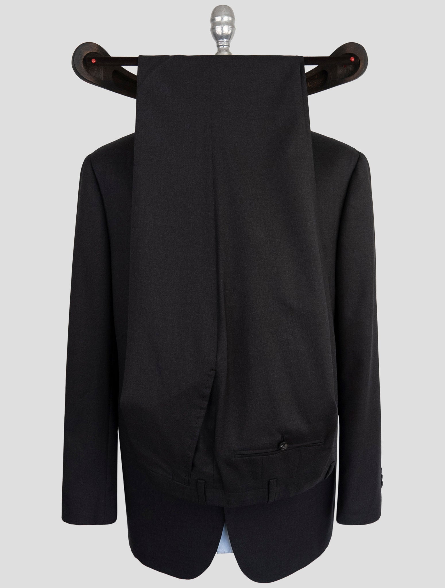 Kiton Dark Gray Wool Suit