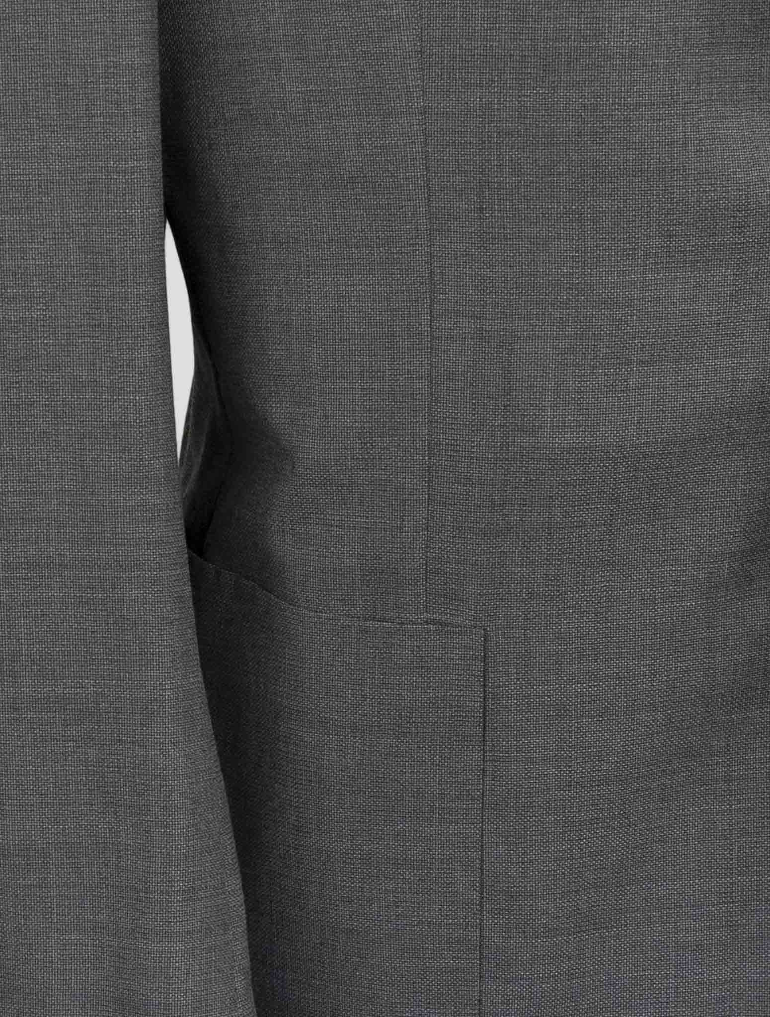 Kiton Gray Wool Suit
