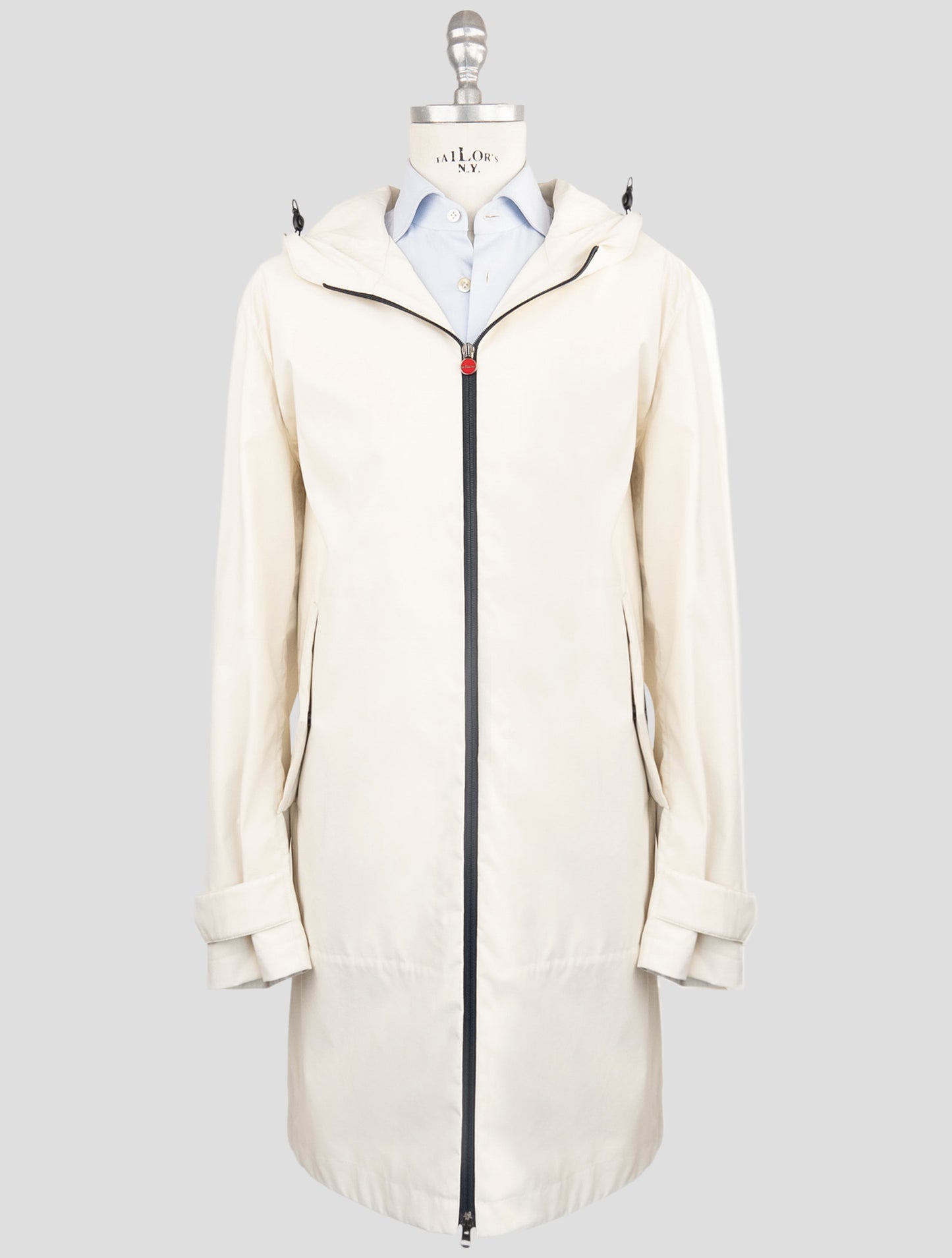 Kiton Beige Pa Pl Overcoat