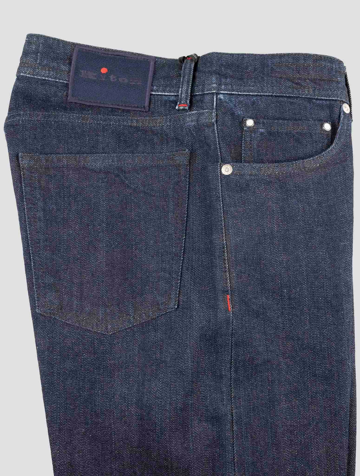 Kiton Blue Cotton Ea Jeans