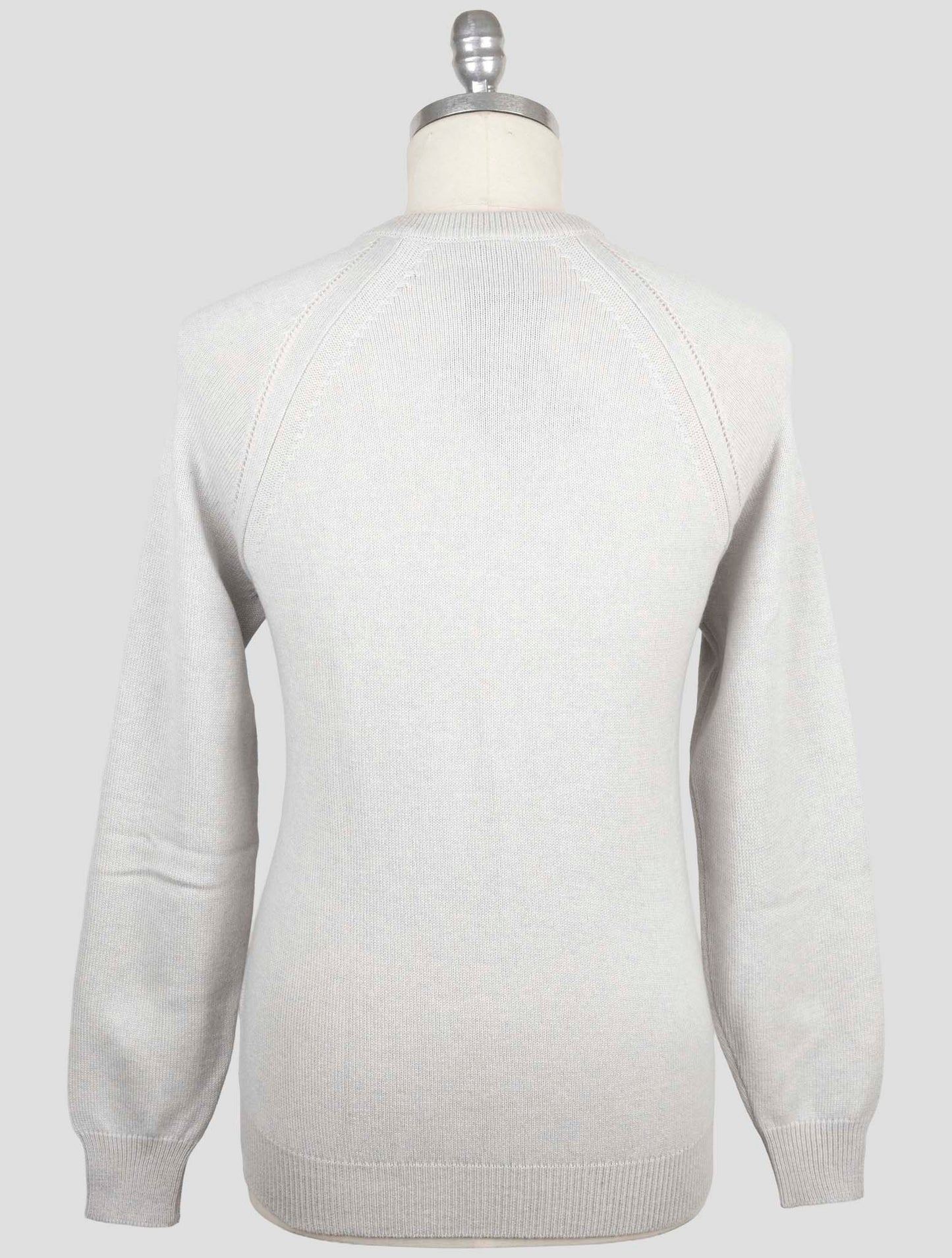 Kiton Gray Cashmere Sweater Crewneck
