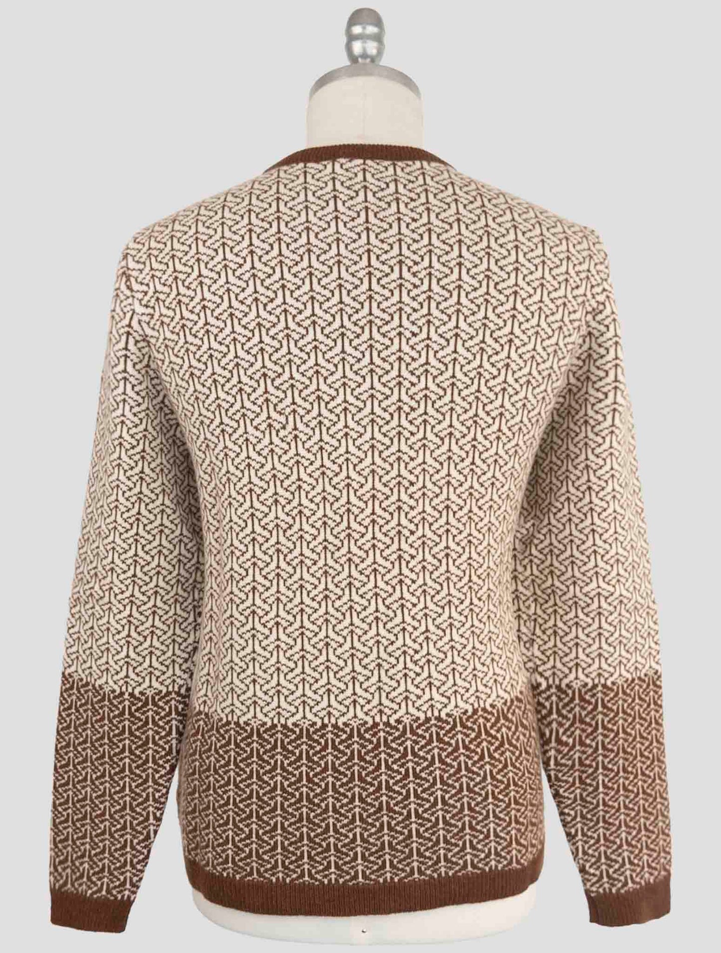 Kiton Beige Cashmere Sweater Crewneck