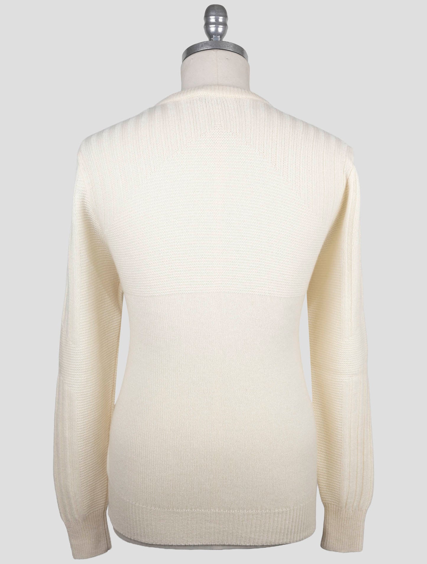 Kiton Beige Cashmere Sweater Crewneck