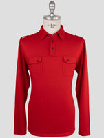 Kiton Green Cashmere Silk Sweater Polo