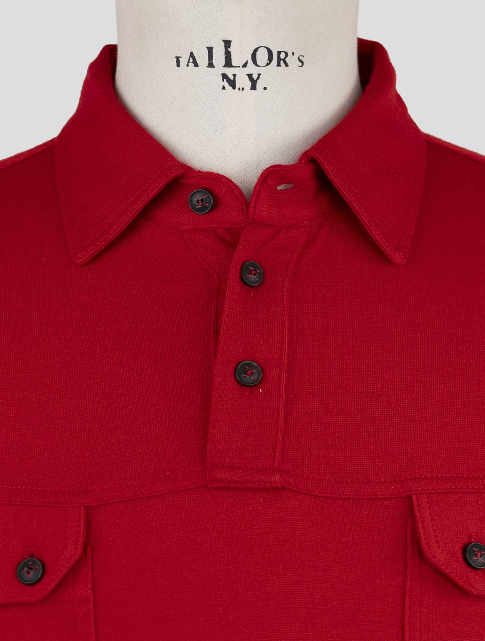 Kiton Green Cashmere Silk Sweater Polo