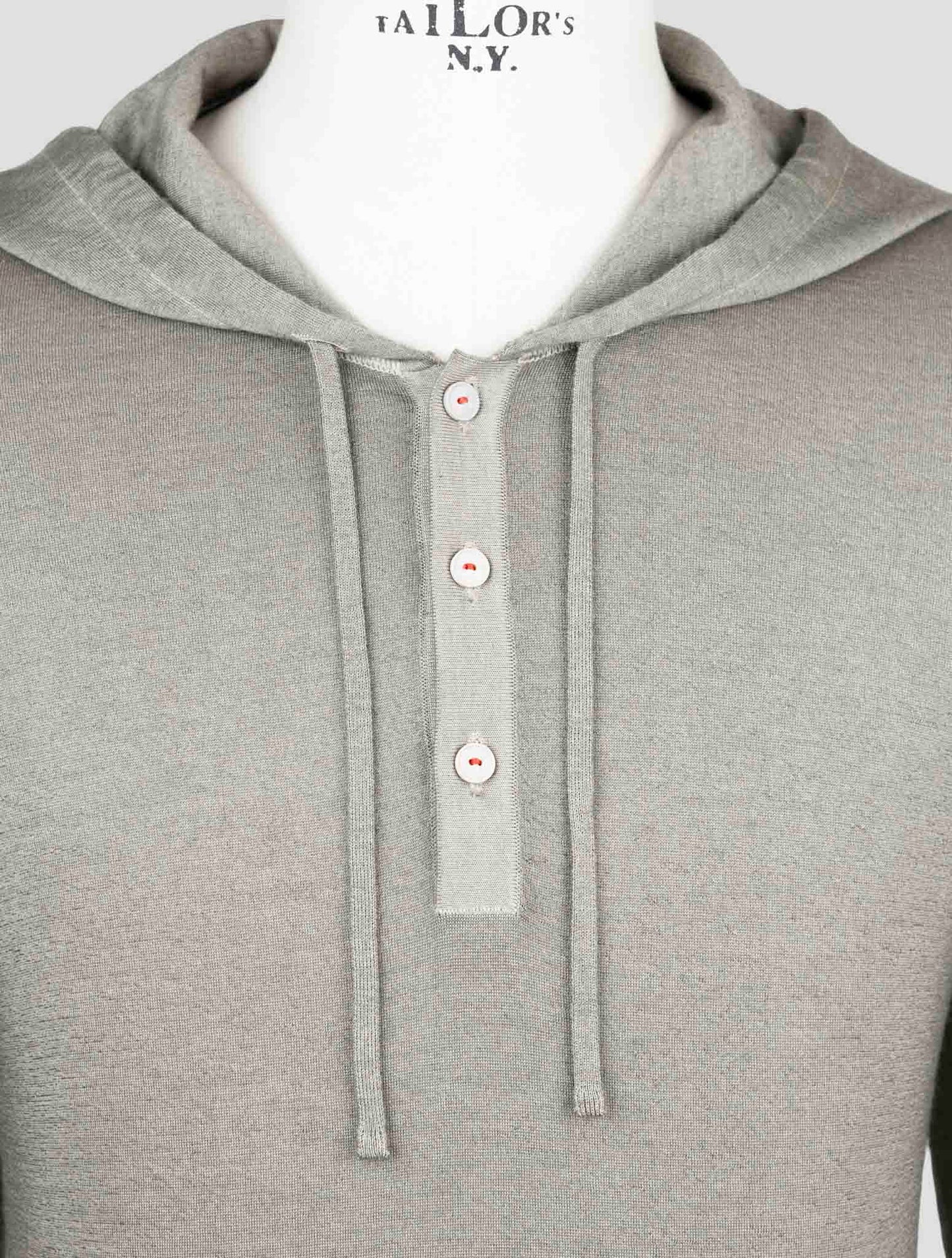 Kiton Green Cashmere Silk Sweater Hoodie
