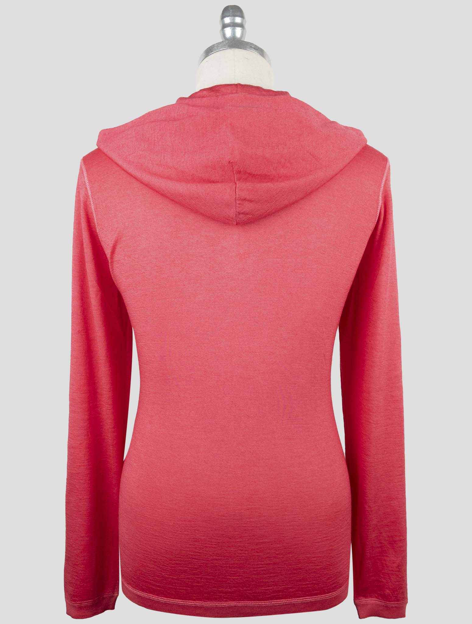 Kiton Pink Cashmere Silk Sweater Hoodie