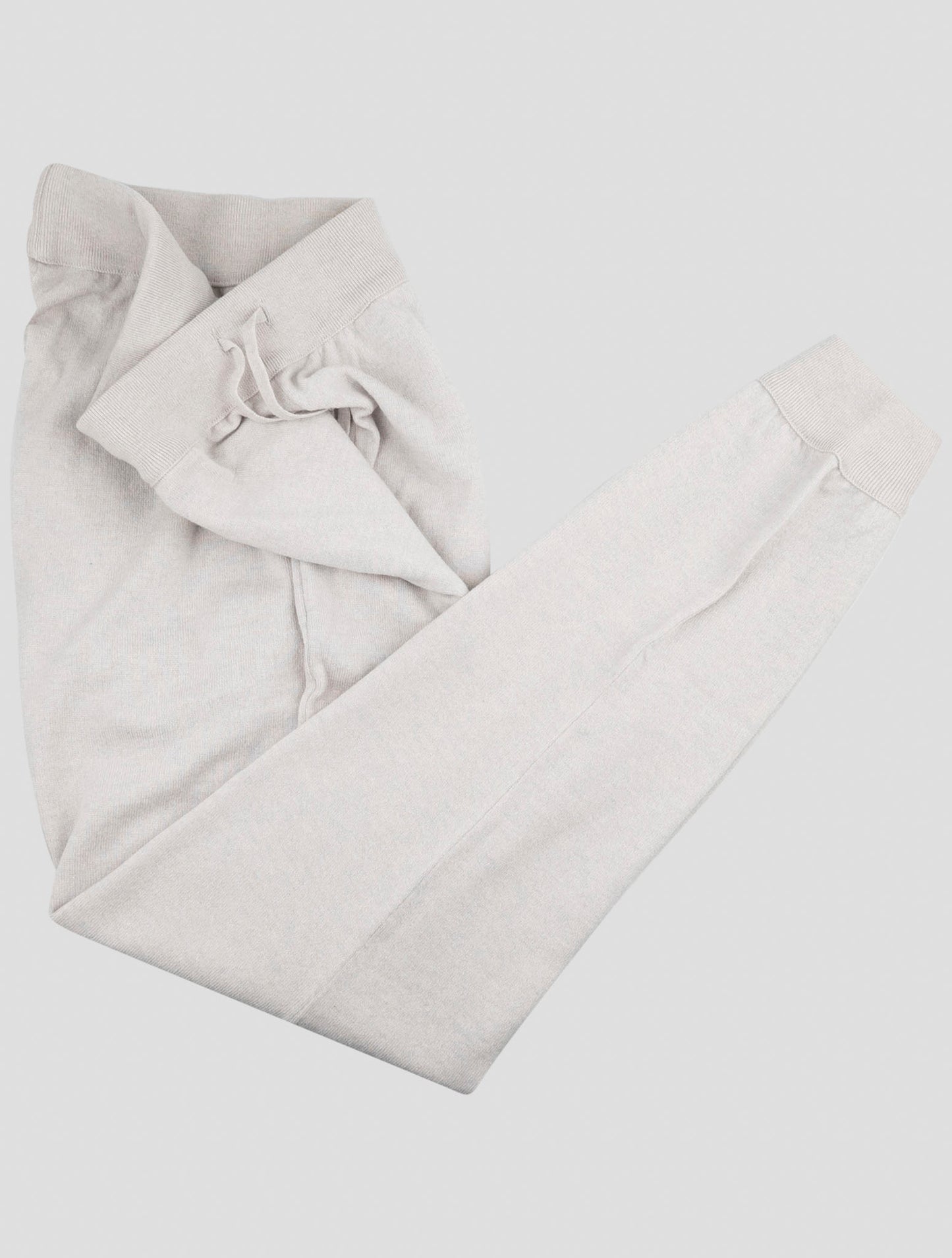 Kiton Gray Cashmere Jogging Pants